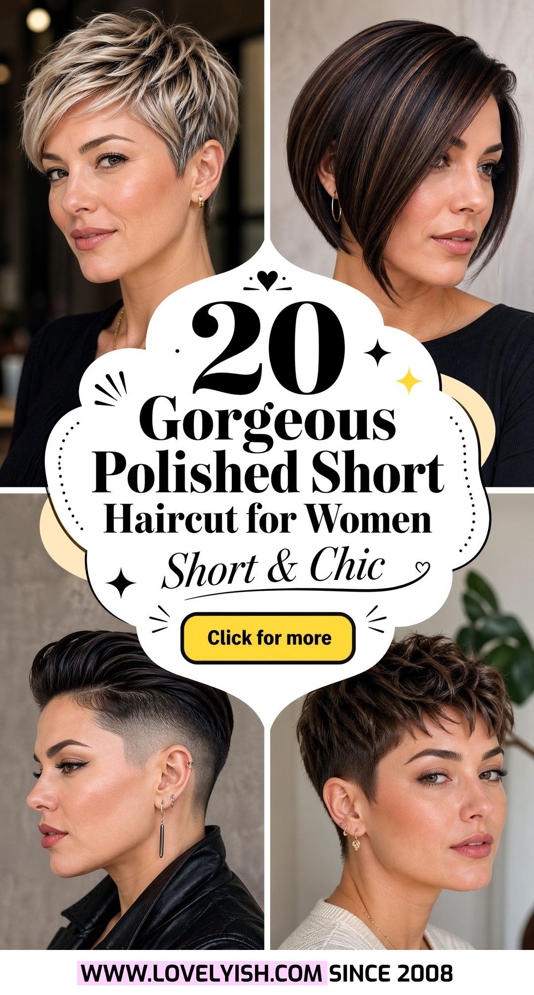 20 Gorgeous Polished Short Haircut for Women to Rock Now - 20 Gorgeous Polished Short Haircut for Women to Rock Now