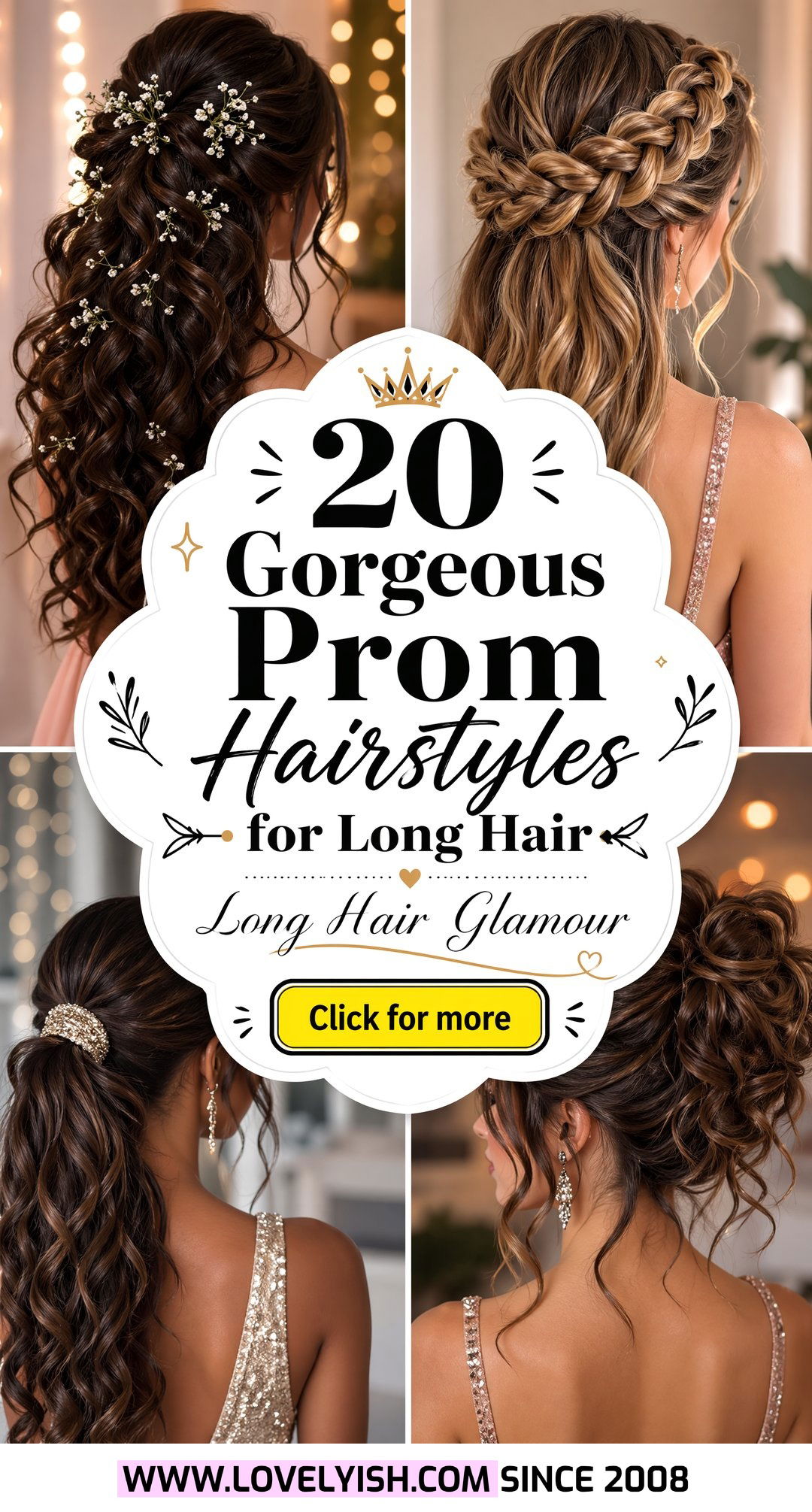 20 Gorgeous Prom Hairstyles for Long Hair to Inspire You - 20 Gorgeous Prom Hairstyles for Long Hair to Inspire You