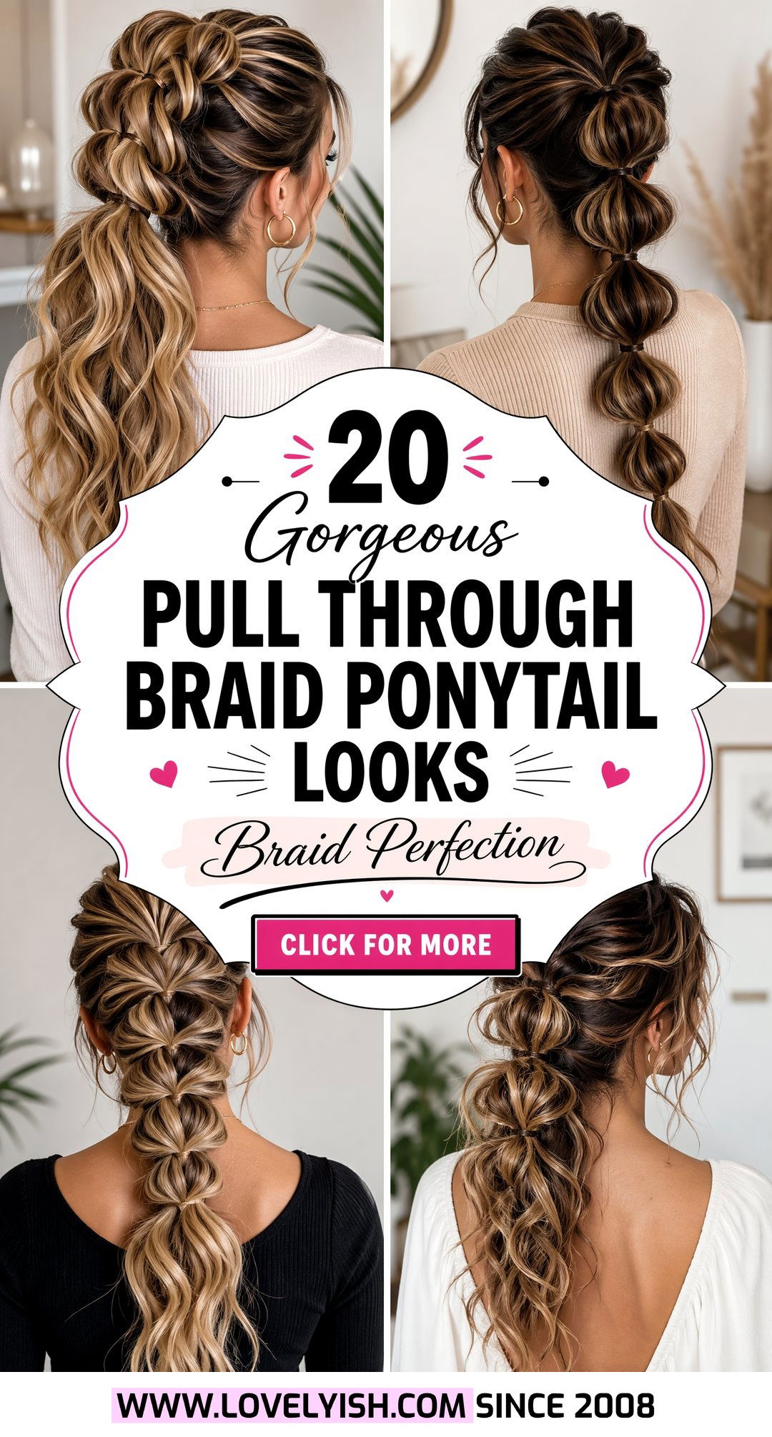 20 Gorgeous Pull Through Braid Ponytail Looks You Need to Try - 20 Gorgeous Pull Through Braid Ponytail Looks You Need to Try