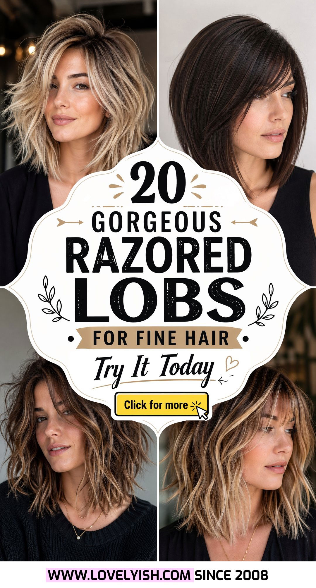 20 Gorgeous Razored Lob for Fine Hair Looks to Try Today - 20 Gorgeous Razored Lob for Fine Hair Looks to Try Today