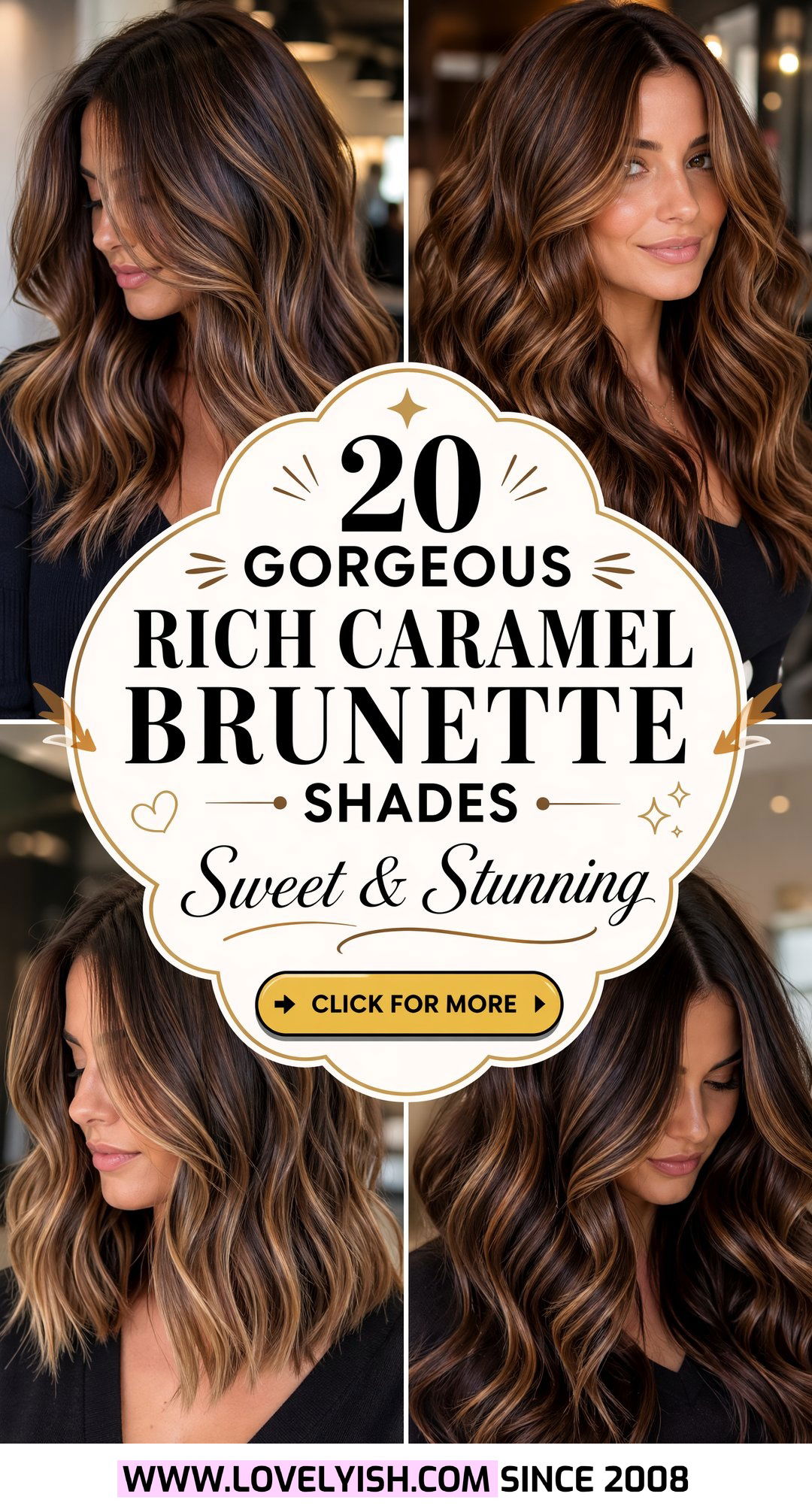 20 Gorgeous Rich Caramel Brunette Shades to Inspire Your Look - 20 Gorgeous Rich Caramel Brunette Shades to Inspire Your Look