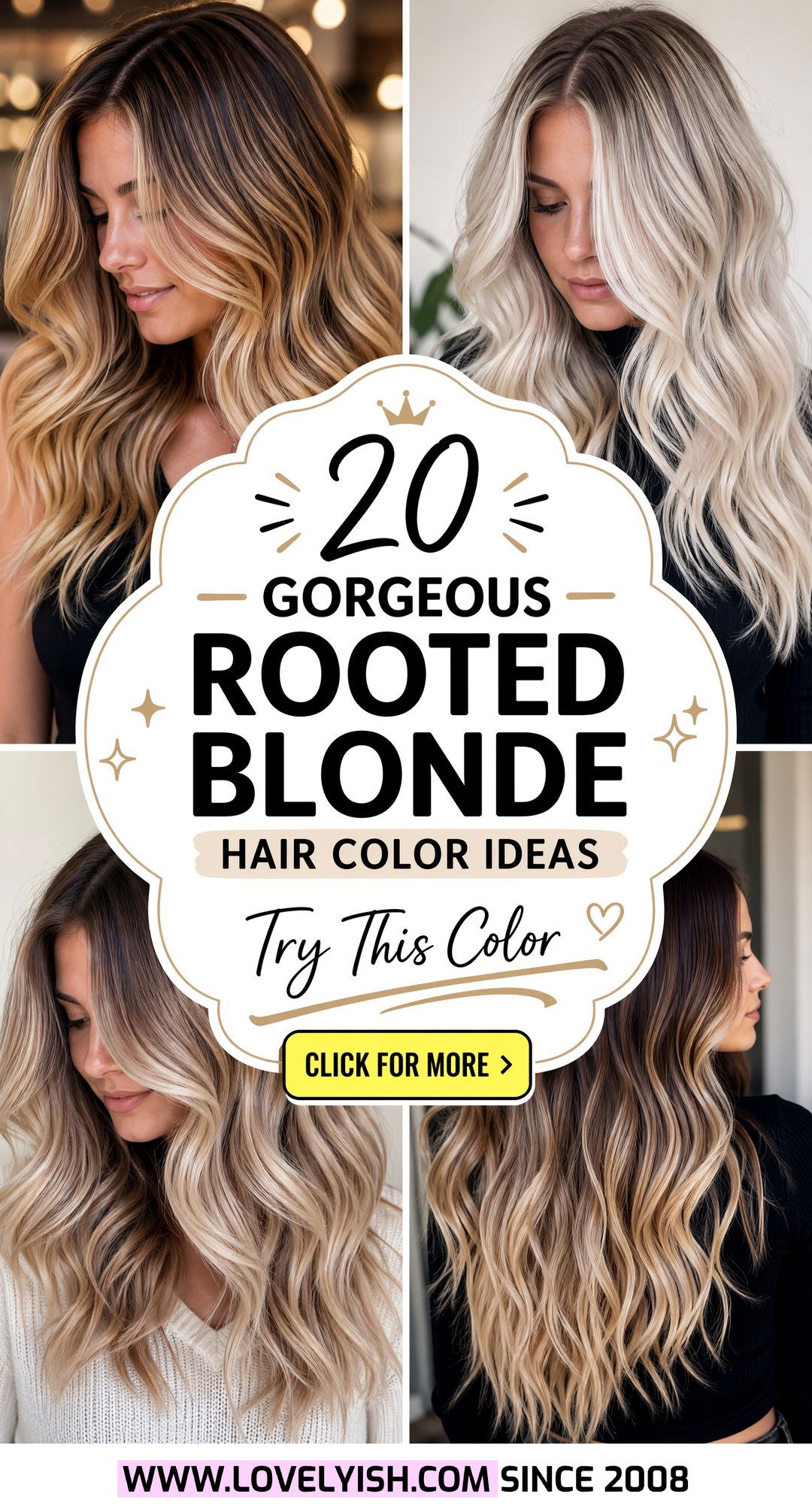 20 Gorgeous Rooted Blonde Hair Color Ideas You Need to Try - 20 Gorgeous Rooted Blonde Hair Color Ideas You Need to Try