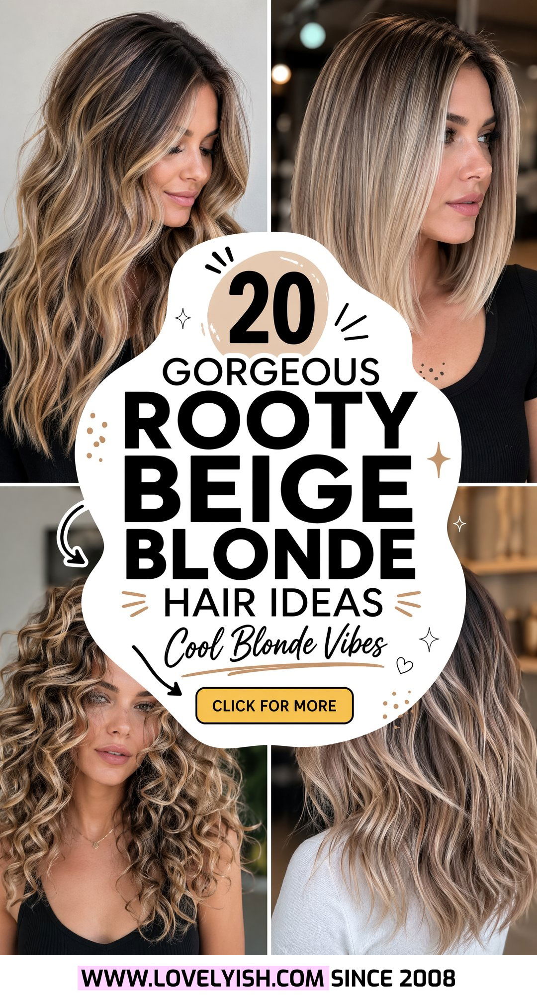 20 Gorgeous Rooty Beige Blonde Hair Ideas You Will Love - 20 Gorgeous Rooty Beige Blonde Hair Ideas You Will Love
