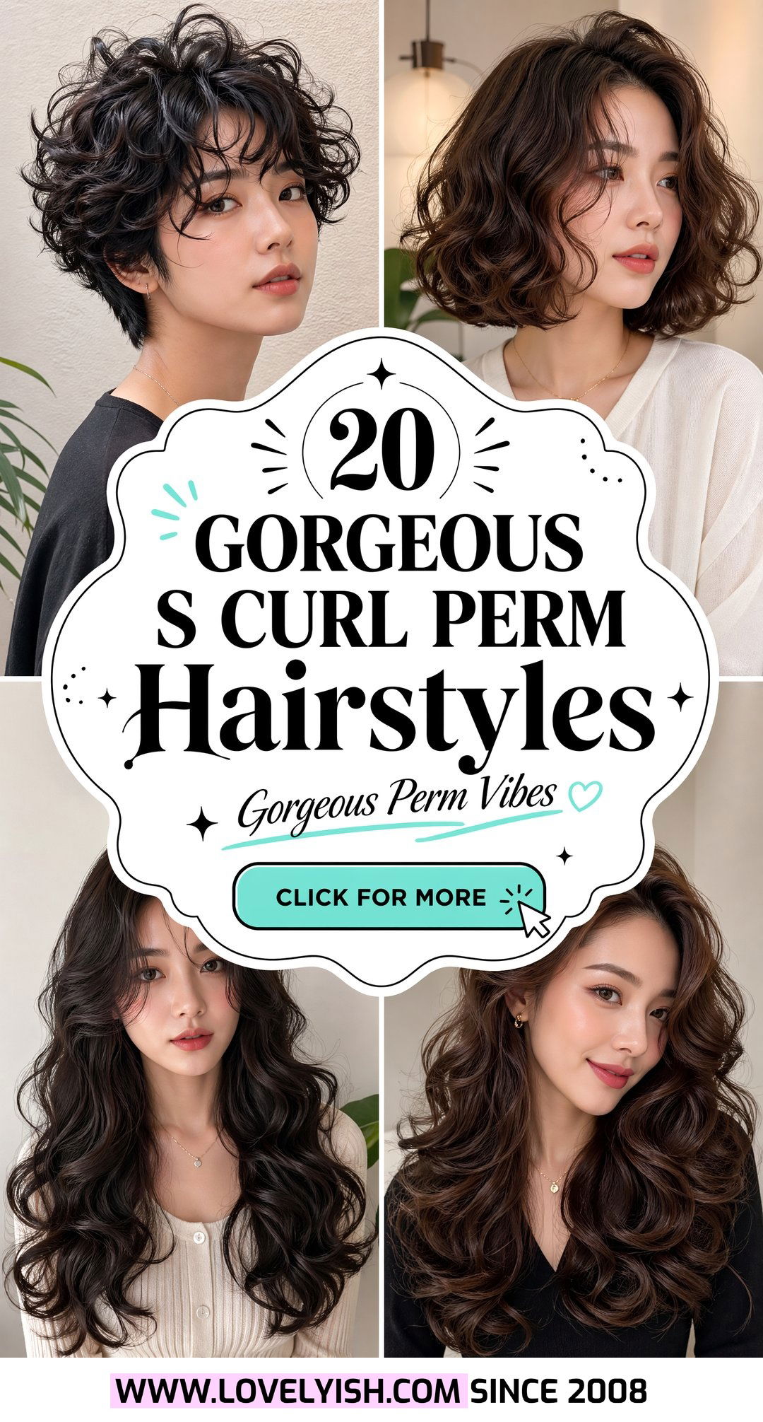 20 Gorgeous S Curl Perm Hairstyle Ideas for Your Next Look - 20 Gorgeous S Curl Perm Hairstyle Ideas for Your Next Look