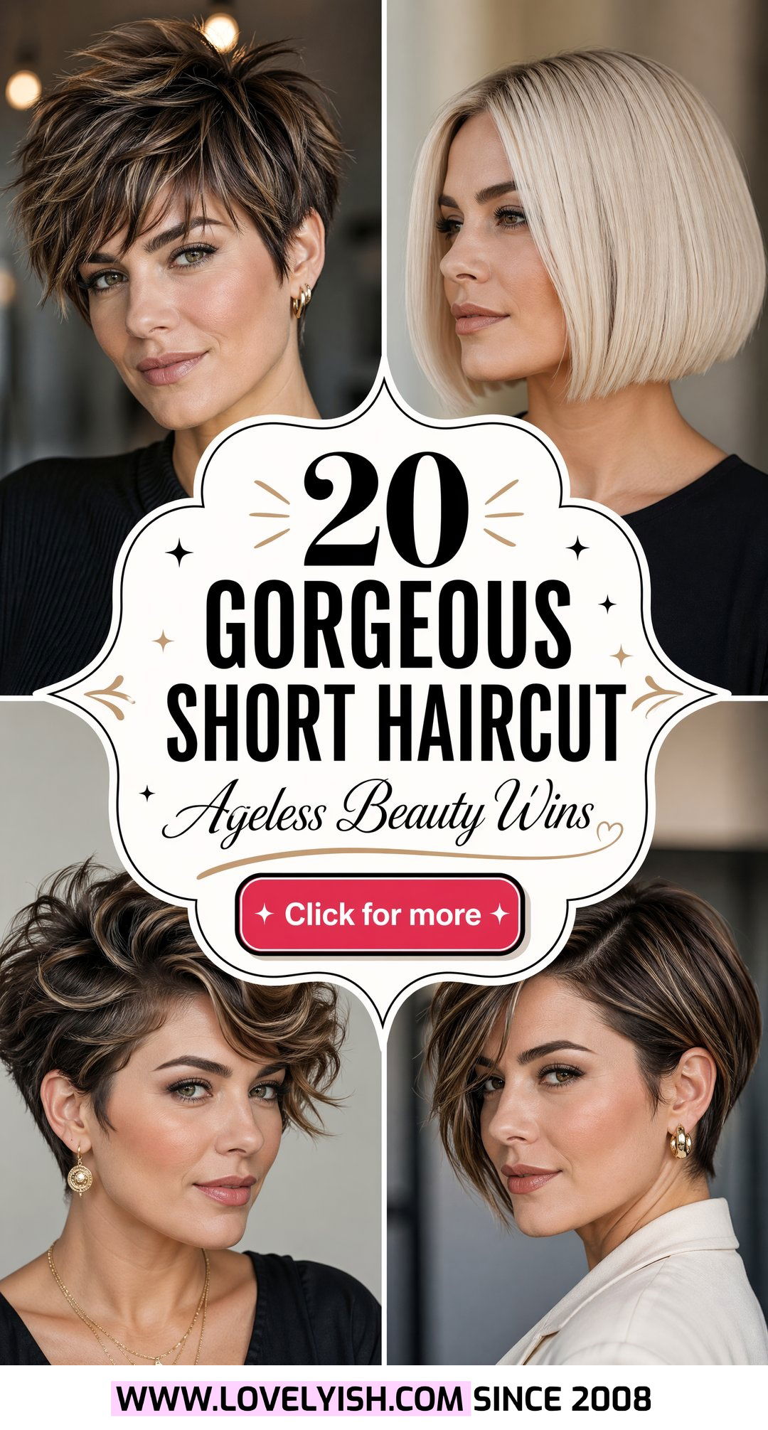 20 Gorgeous Short Haircut for Women Over 40 to Inspire - 20 Gorgeous Short Haircut for Women Over 40 to Inspire