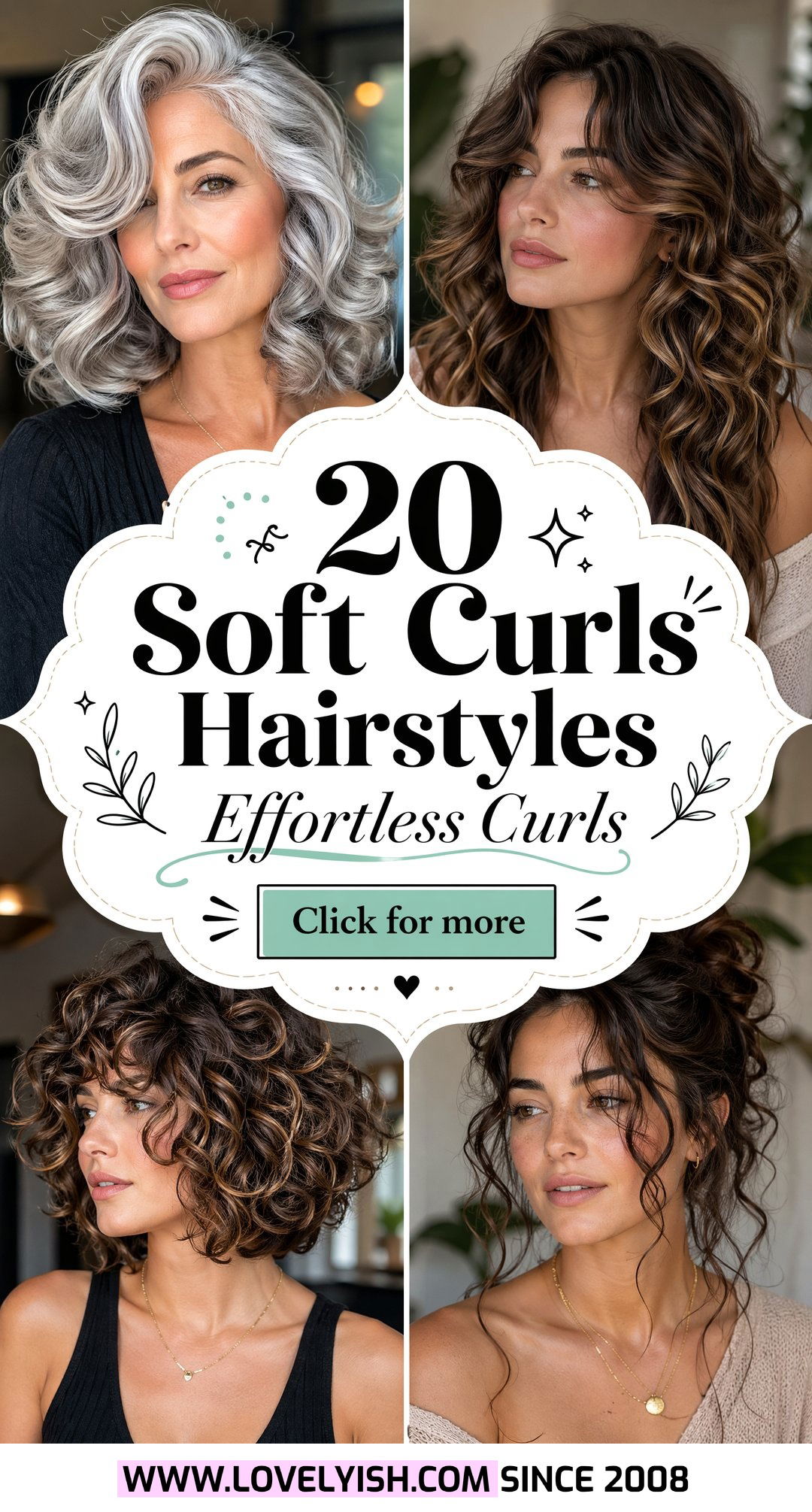 20 Gorgeous Soft Curls Hairstyle For Older Women Looks - 20 Gorgeous Soft Curls Hairstyle For Older Women Looks