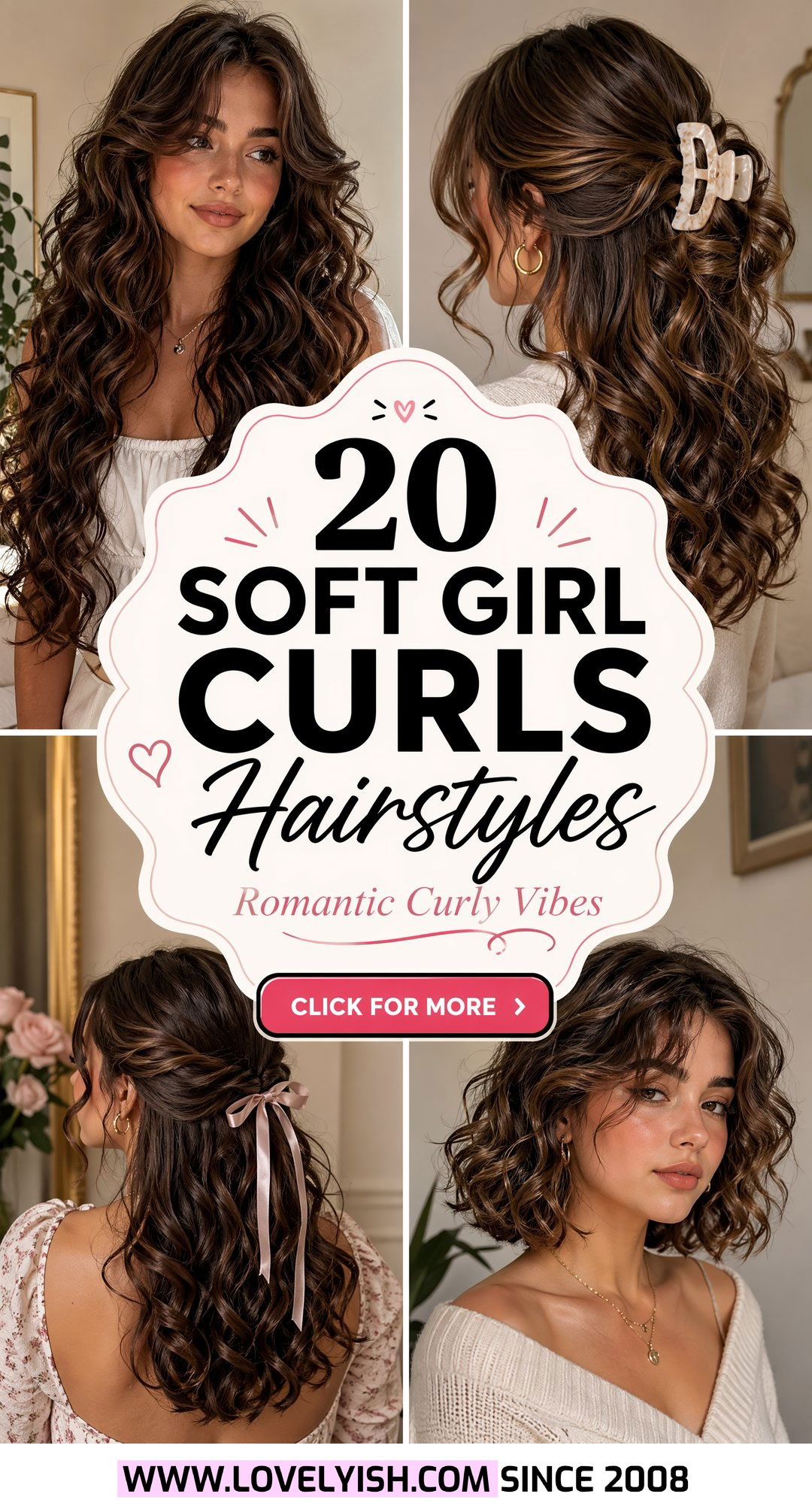 20 Gorgeous Soft Girl Curls Hairstyle Ideas To Try Now - 20 Gorgeous Soft Girl Curls Hairstyle Ideas To Try Now
