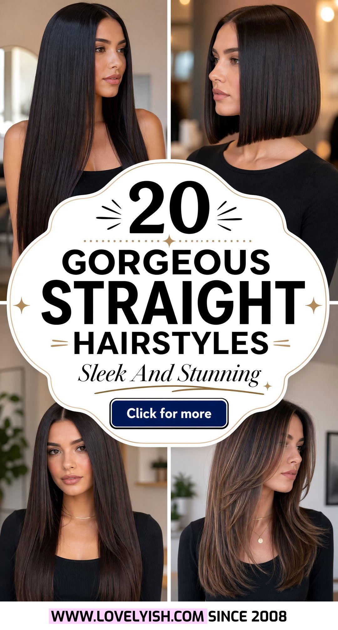 20 Gorgeous Straight Hairstyle Ideas for Women to Try Now - 20 Gorgeous Straight Hairstyle Ideas for Women to Try Now