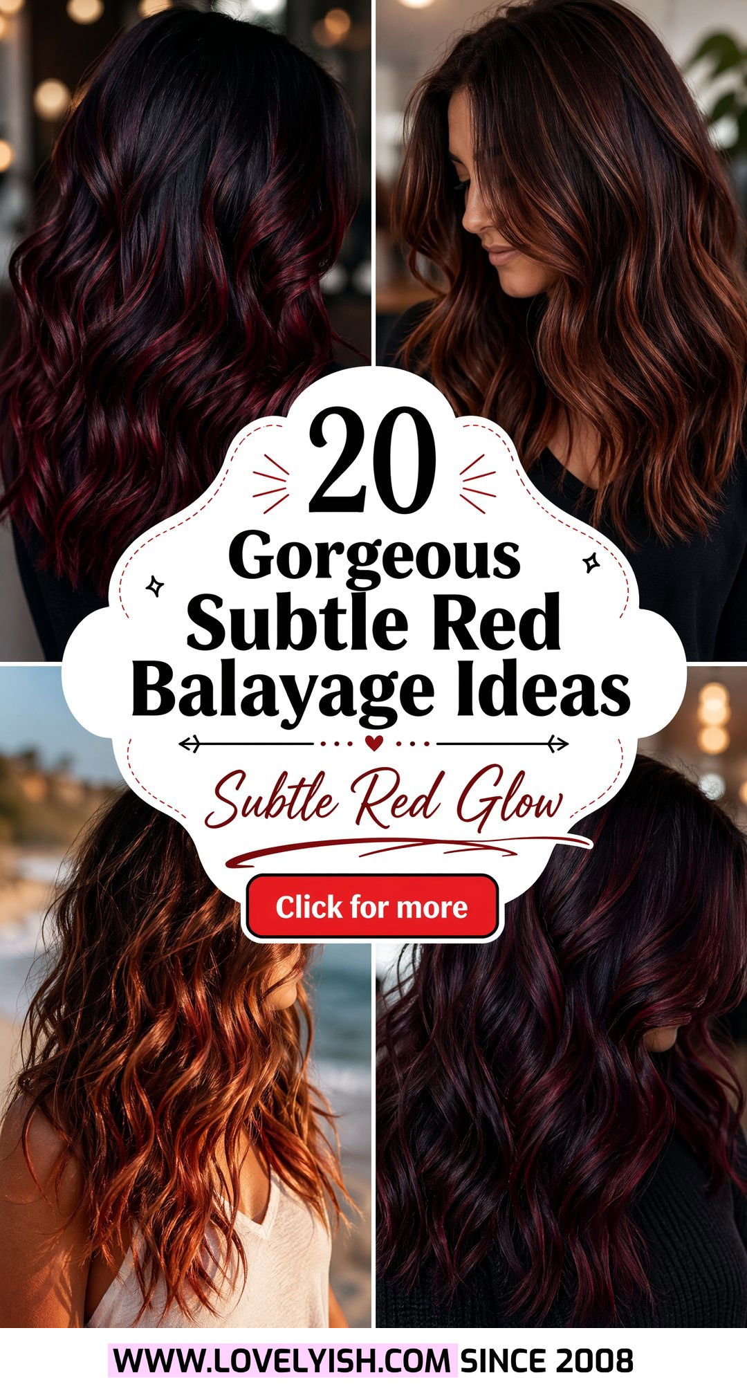 20 Gorgeous Subtle Red Balayage Ideas for a Bold Update - 20 Gorgeous Subtle Red Balayage Ideas for a Bold Update