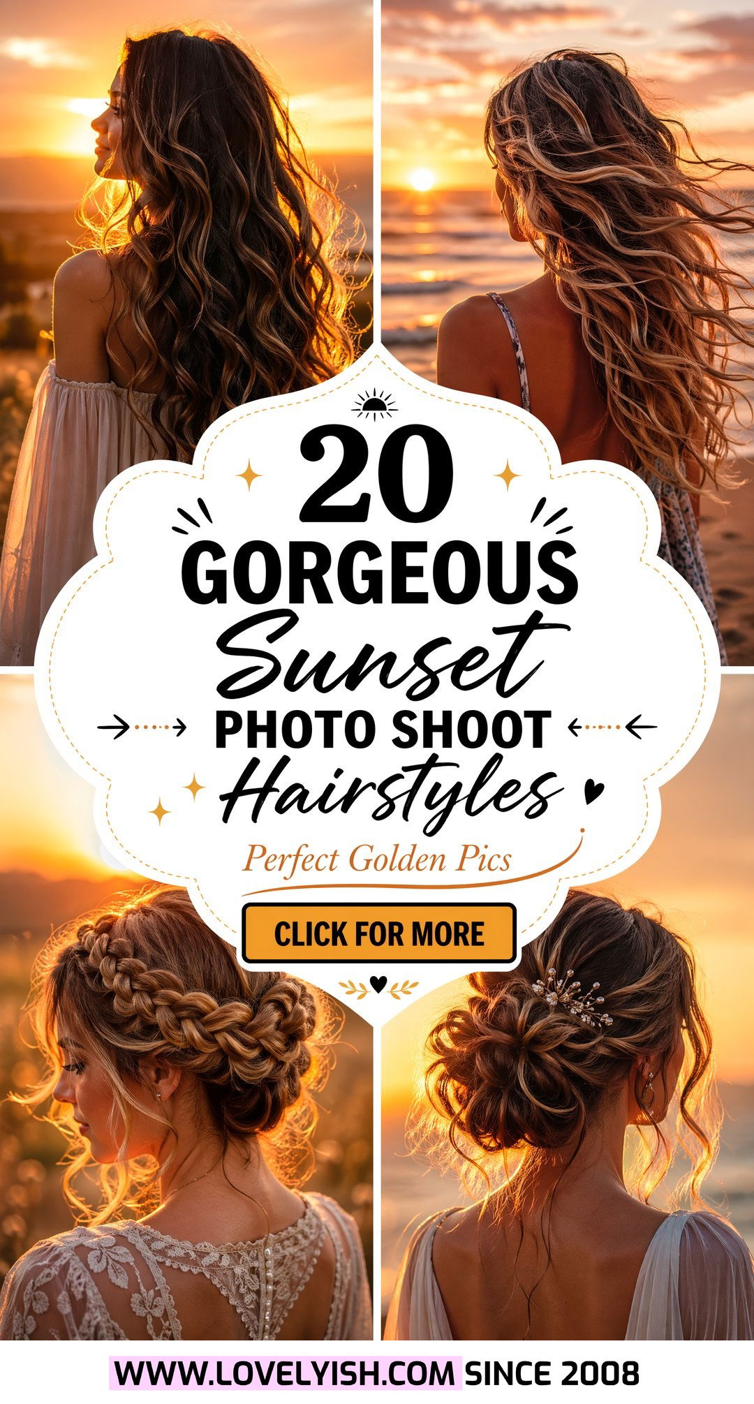 20 Gorgeous Sunset Photo Shoot Hairstyles for Perfect Pics - 20 Gorgeous Sunset Photo Shoot Hairstyles for Perfect Pics