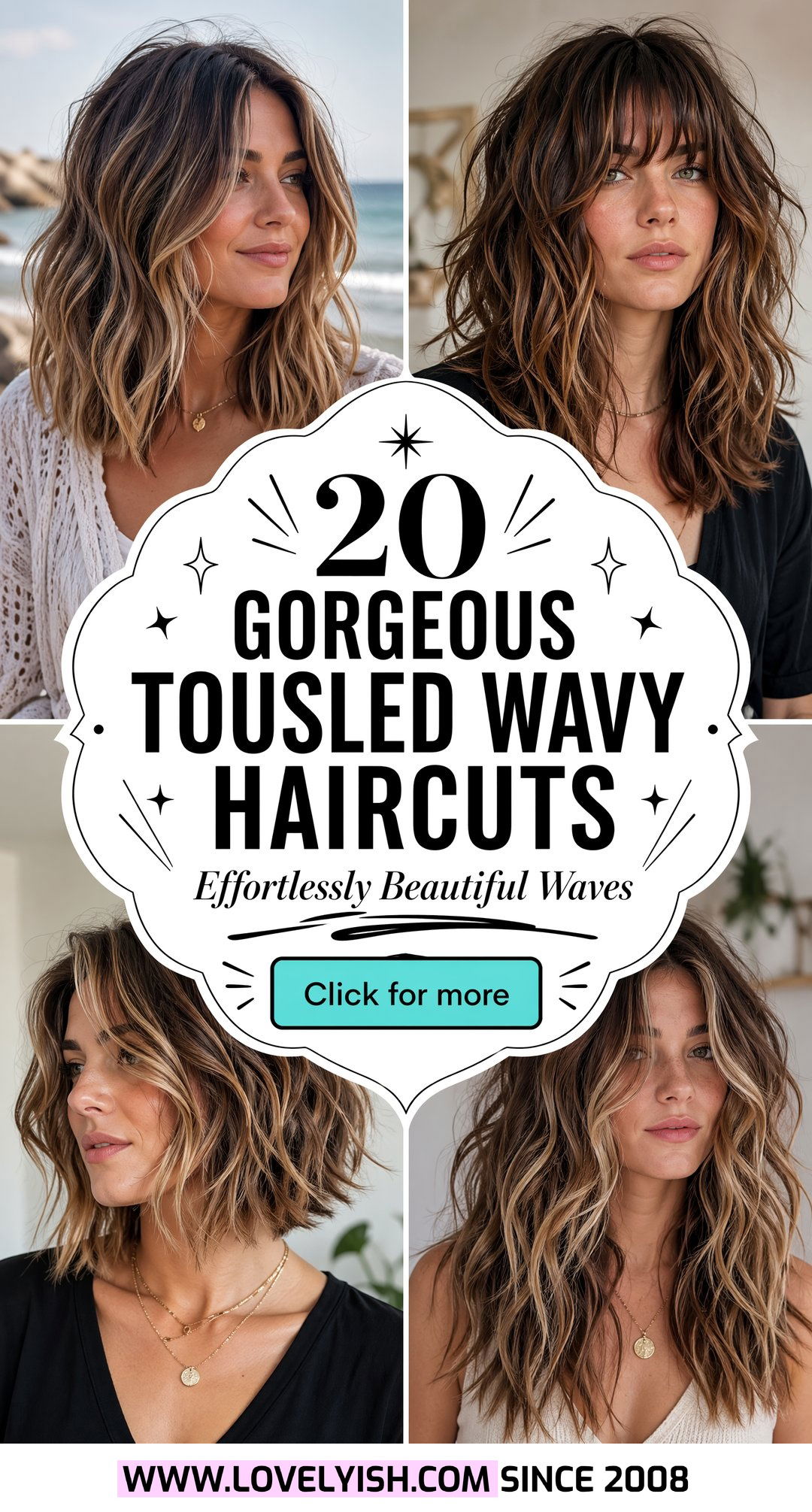 20 Gorgeous Tousled Wavy Haircut for Women to Try Right Now - 20 Gorgeous Tousled Wavy Haircut for Women to Try Right Now