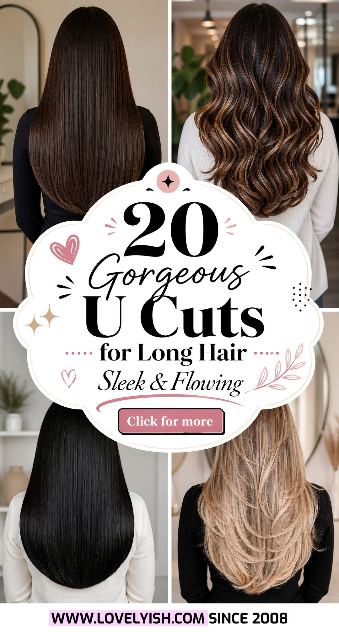 20 Gorgeous U Cut for Long Hair Ideas to Inspire Your Look - 20 Gorgeous U Cut for Long Hair Ideas to Inspire Your Look