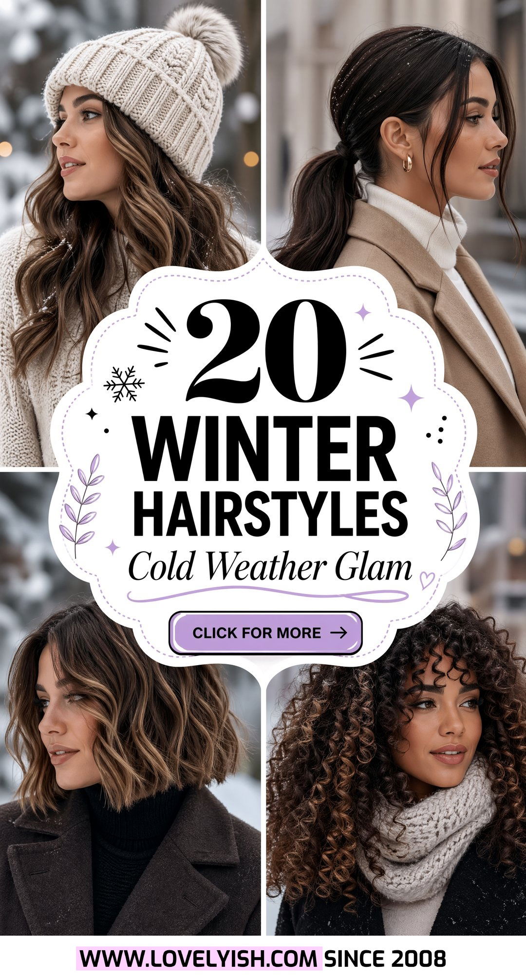 20 Gorgeous Winter Hairstyles for Women to Try This Season - 20 Gorgeous Winter Hairstyles for Women to Try This Season