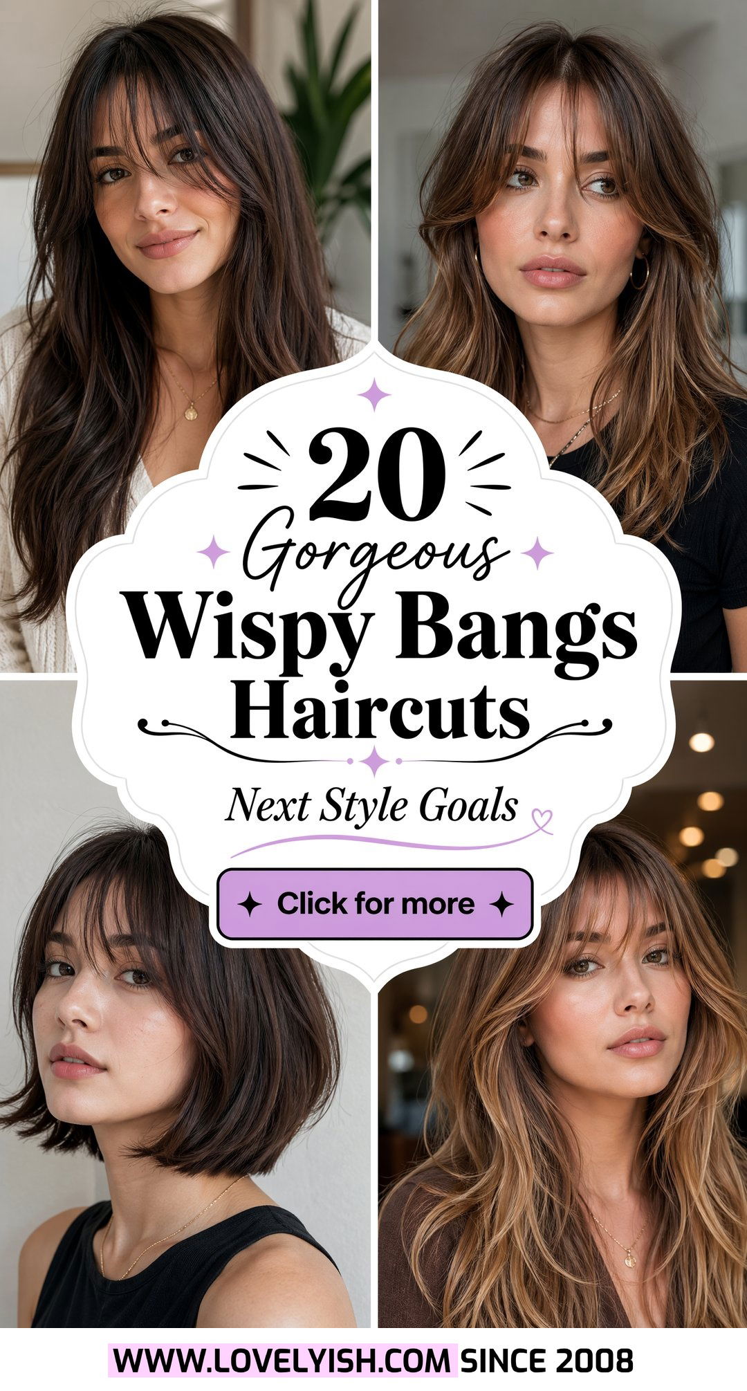 20 Gorgeous Wispy Bangs Haircut Ideas for Your Next Style - 20 Gorgeous Wispy Bangs Haircut Ideas for Your Next Style
