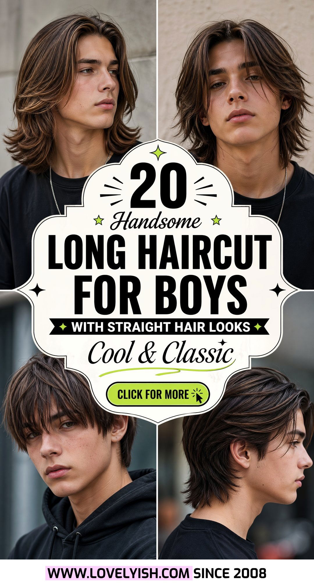 20 Handsome Long Haircut for Boys with Straight Hair Looks - 20 Handsome Long Haircut for Boys with Straight Hair Looks