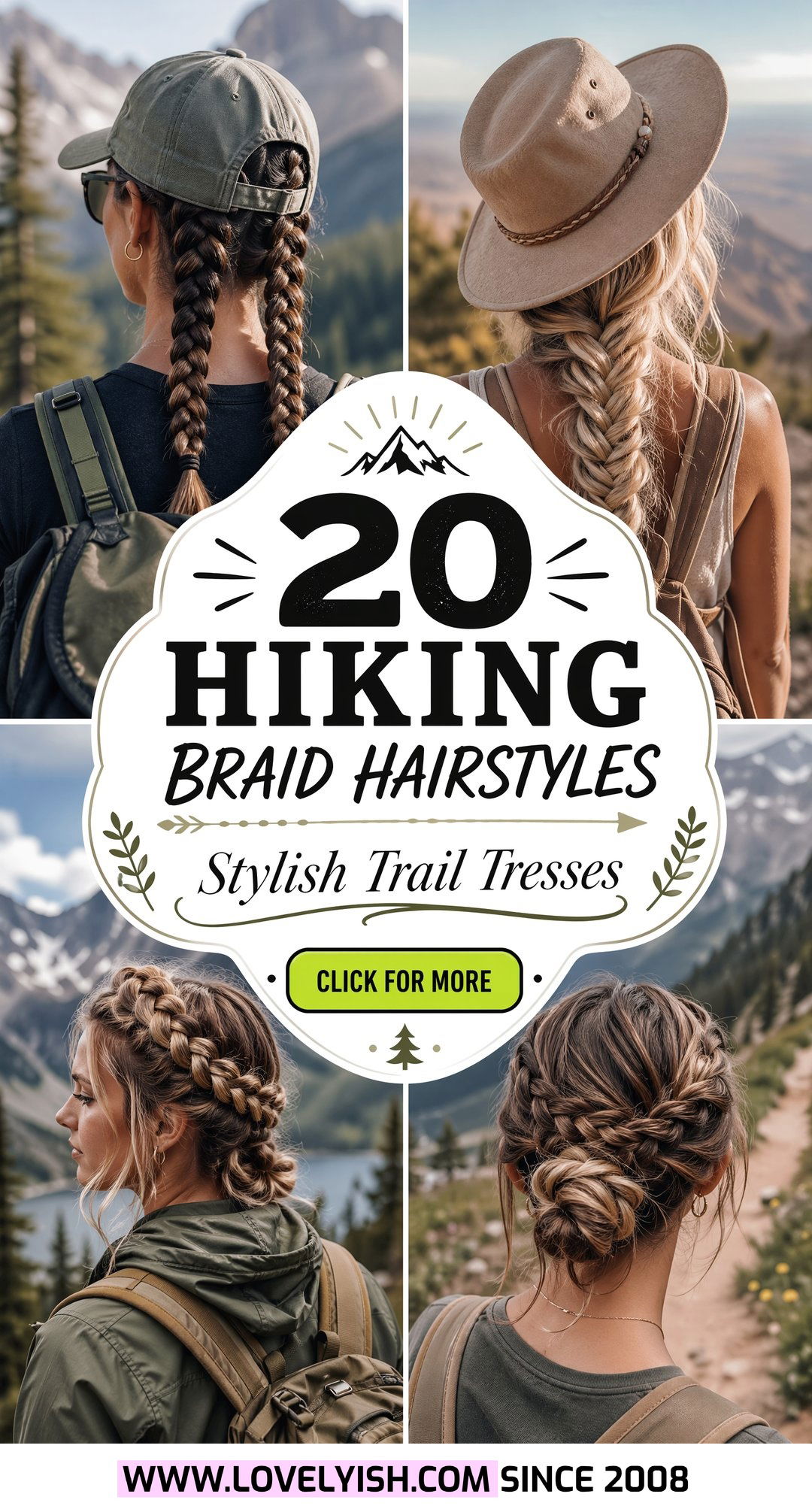 20 Hiking Braid Hairstyles to Keep You Stylish on Trails - 20 Hiking Braid Hairstyles to Keep You Stylish on Trails