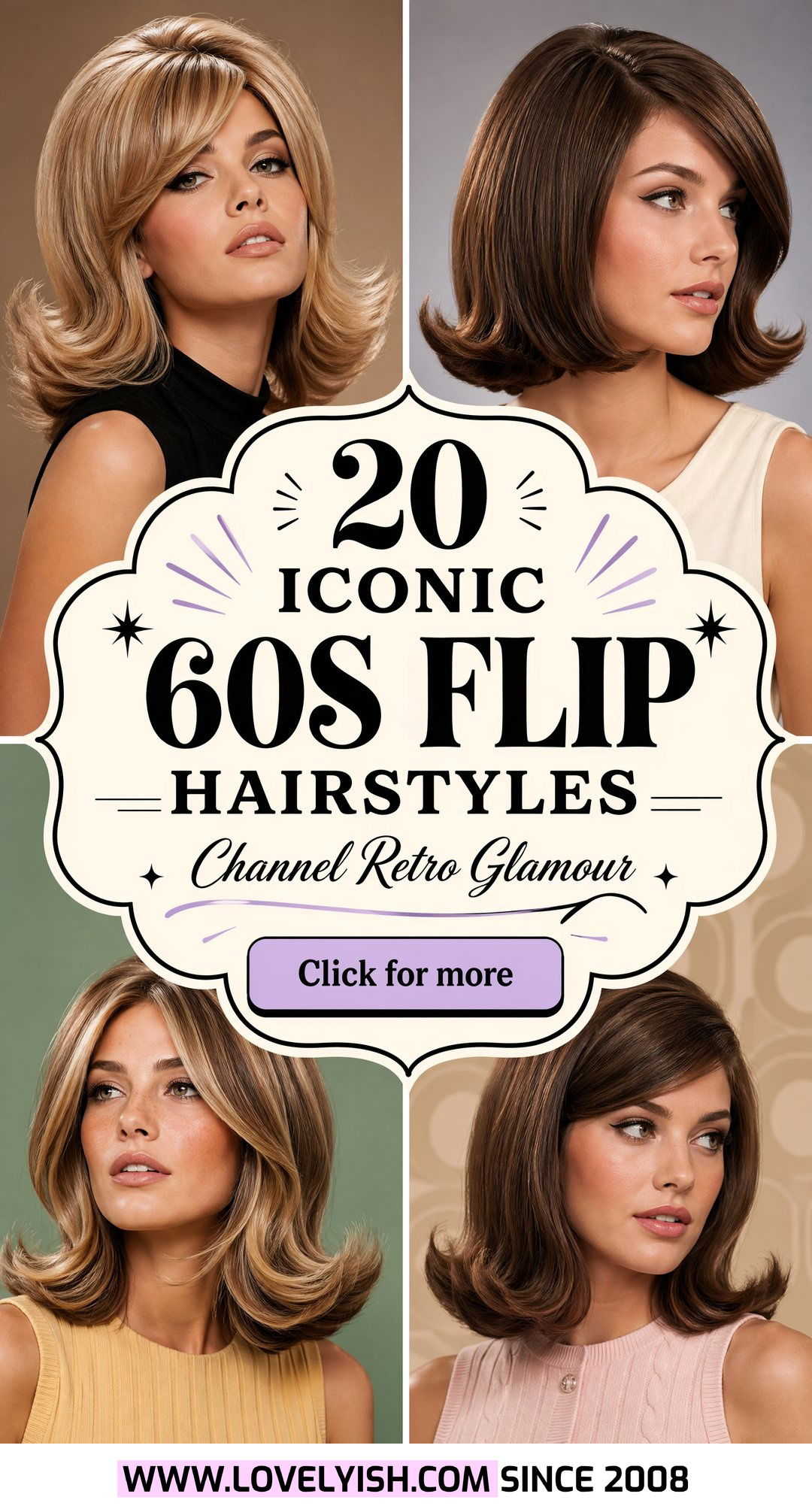 20 Iconic 60s Flip Hairstyle Ideas to Channel Retro Glamour - 20 Iconic 60s Flip Hairstyle Ideas to Channel Retro Glamour