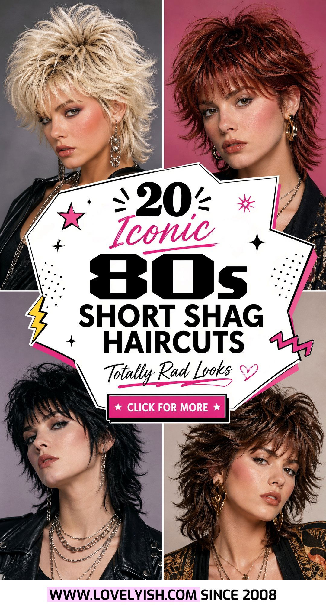 20 Iconic 80s Short Shag Haircut Ideas to Rock Right Now - 20 Iconic 80s Short Shag Haircut Ideas to Rock Right Now