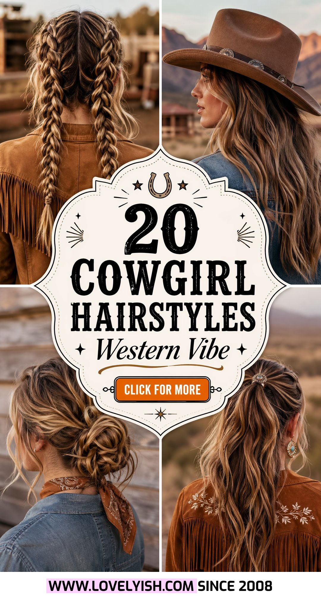 20 Iconic Cowgirl Hairstyles for the Perfect Western Vibe - 20 Iconic Cowgirl Hairstyles for the Perfect Western Vibe