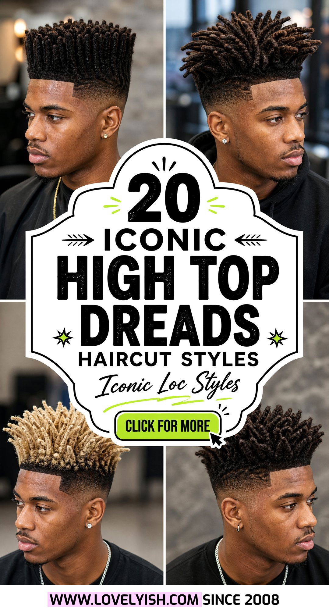 20 Iconic High Top Dreads Haircut Styles You Need to See - 20 Iconic High Top Dreads Haircut Styles You Need to See