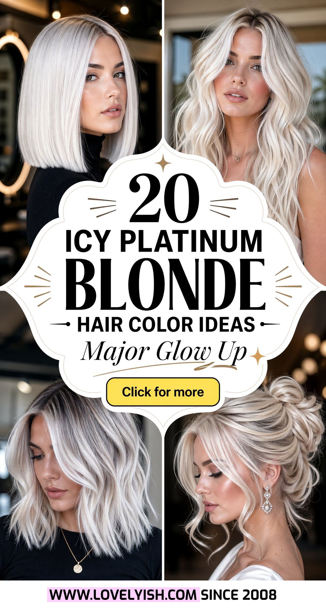 20 Icy Platinum Blonde Hair Color Ideas for a Major Glow - 20 Icy Platinum Blonde Hair Color Ideas for a Major Glow
