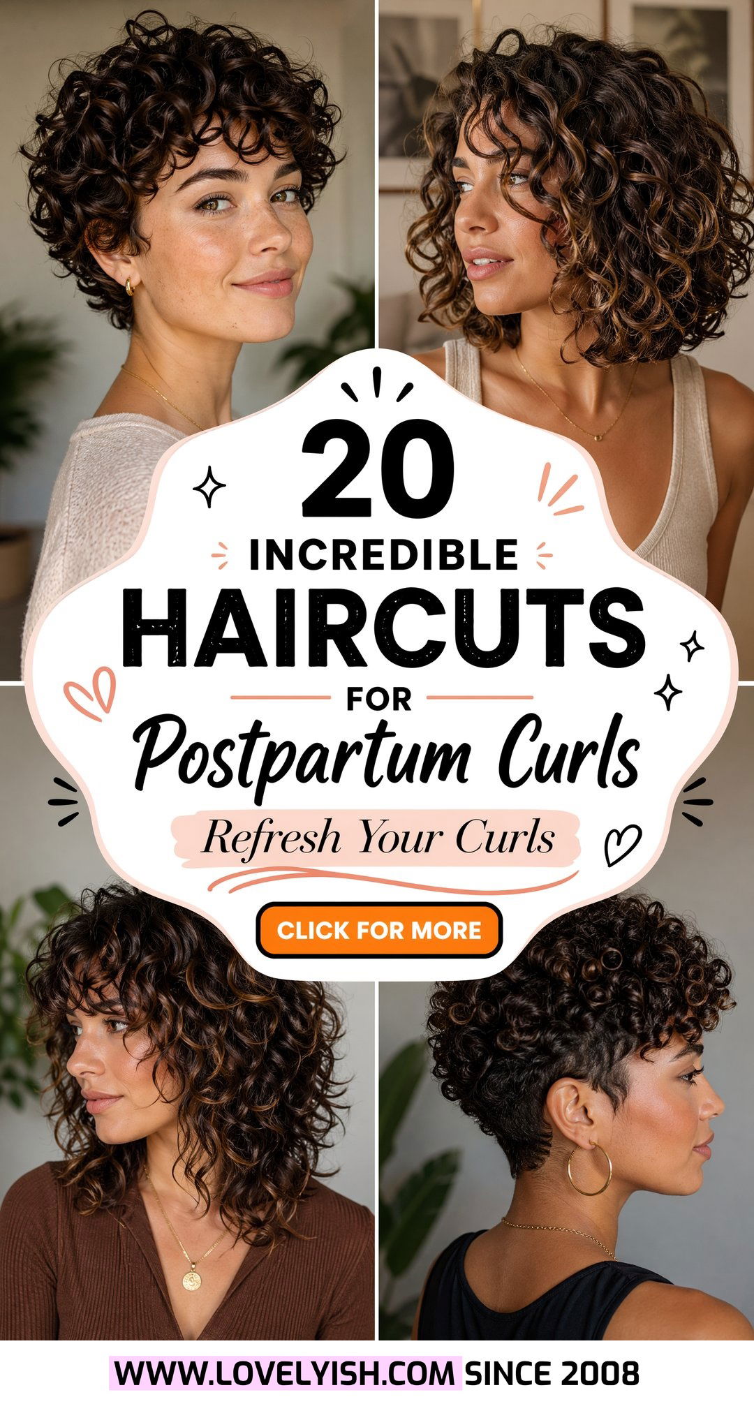 20 Incredible Haircut for Postpartum Curls to Try Today! - 20 Incredible Haircut for Postpartum Curls to Try Today!