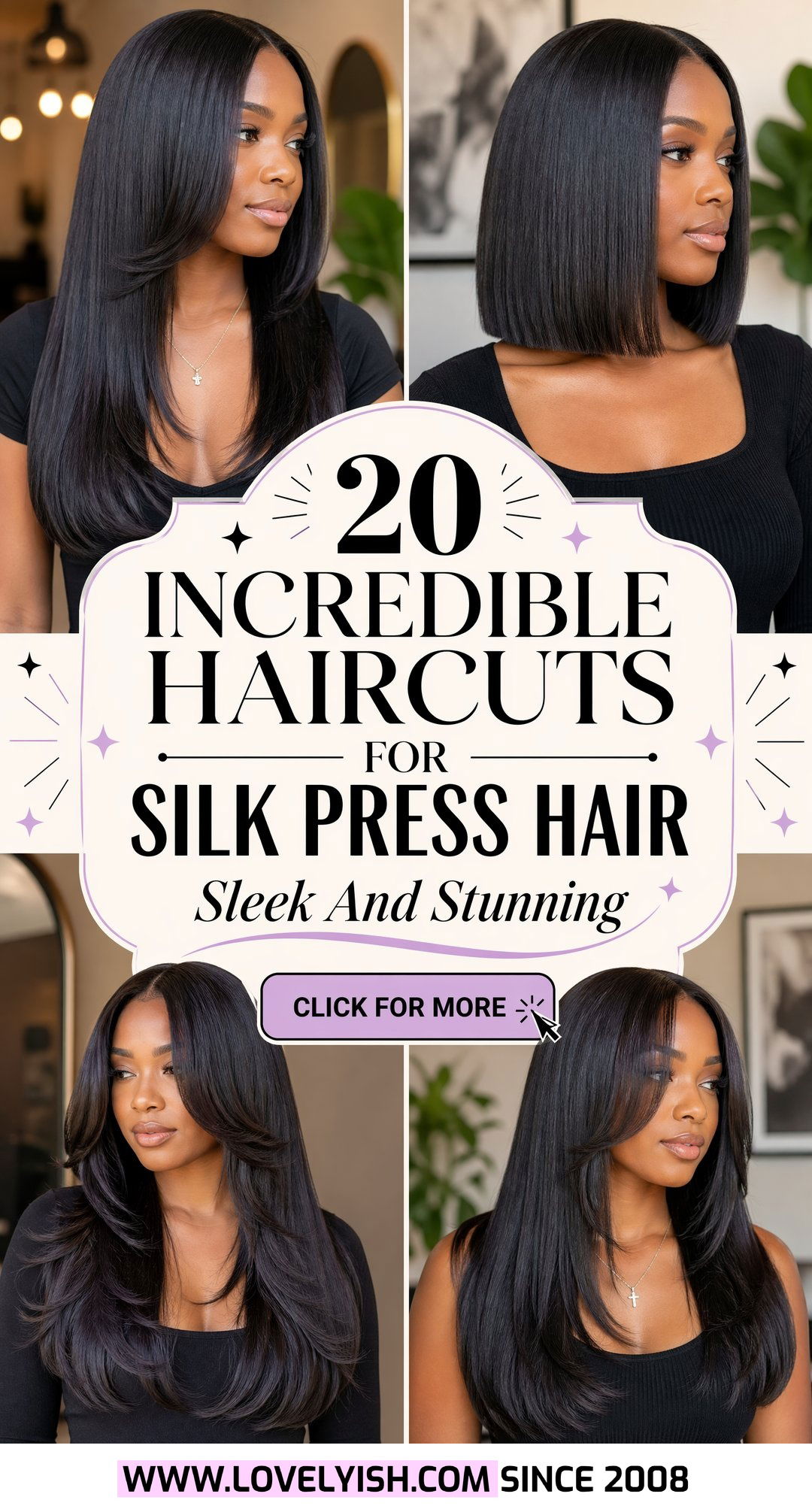 20 Incredible Haircut for Silk Press Hair Women to Try Now - 20 Incredible Haircut for Silk Press Hair Women to Try Now