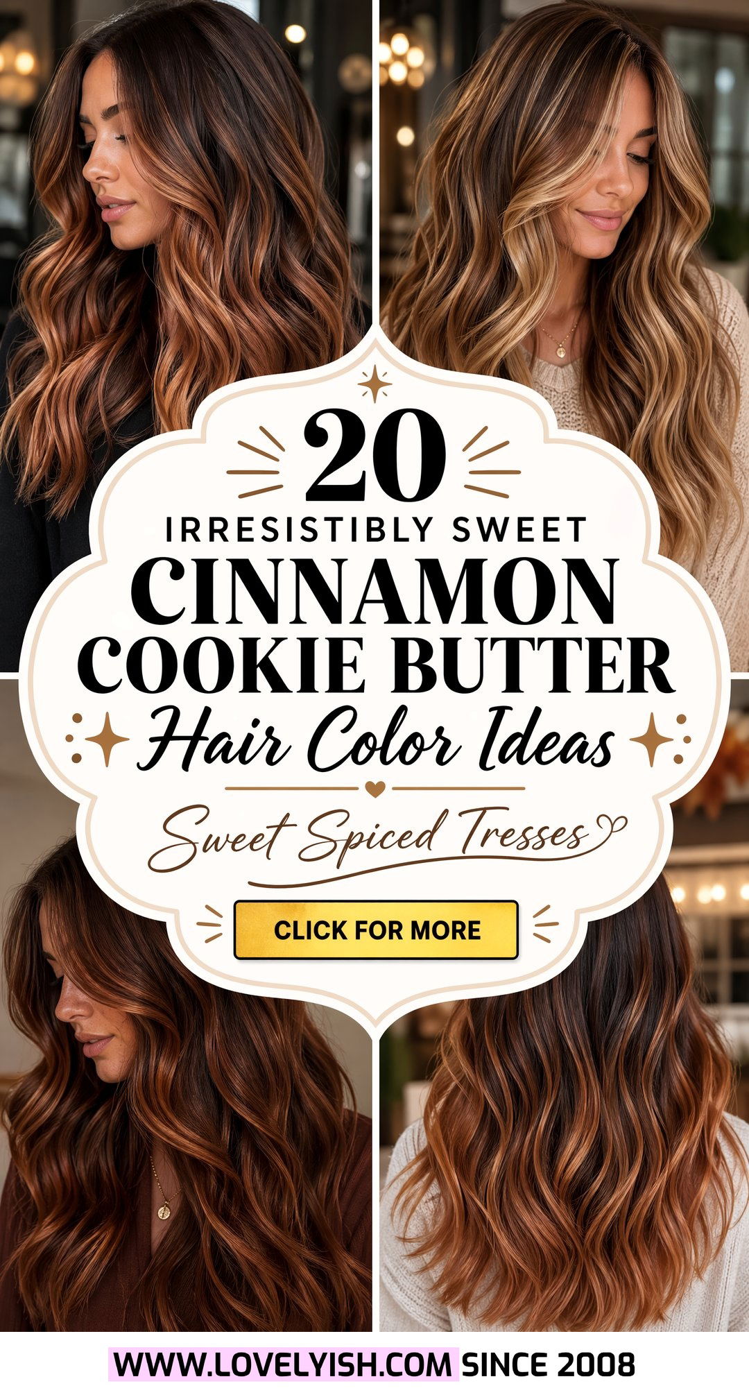 20 Irresistibly Sweet Cinnamon Cookie Butter Hair Color Ideas - 20 Irresistibly Sweet Cinnamon Cookie Butter Hair Color Ideas