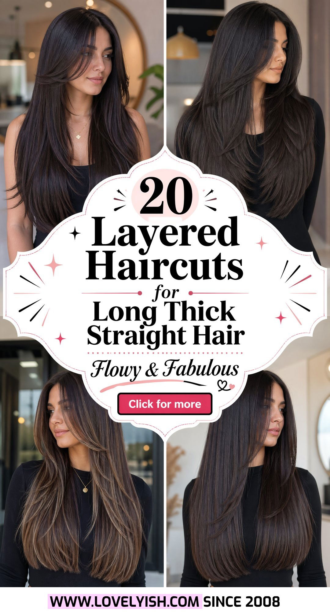 20 Layered Haircut for Long Thick Straight Hair Looks - 20 Layered Haircut for Long Thick Straight Hair Looks