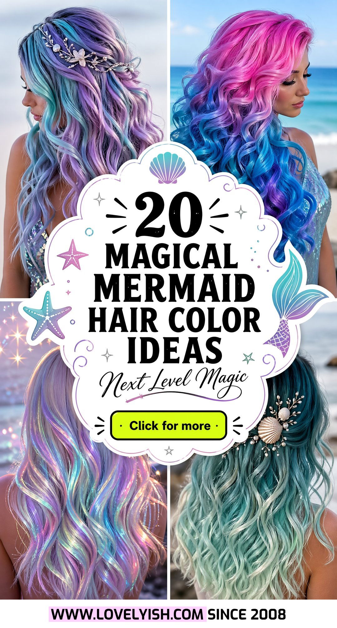 20 Magical Mermaid Hair Color Ideas for Your Next Look - 20 Magical Mermaid Hair Color Ideas for Your Next Look