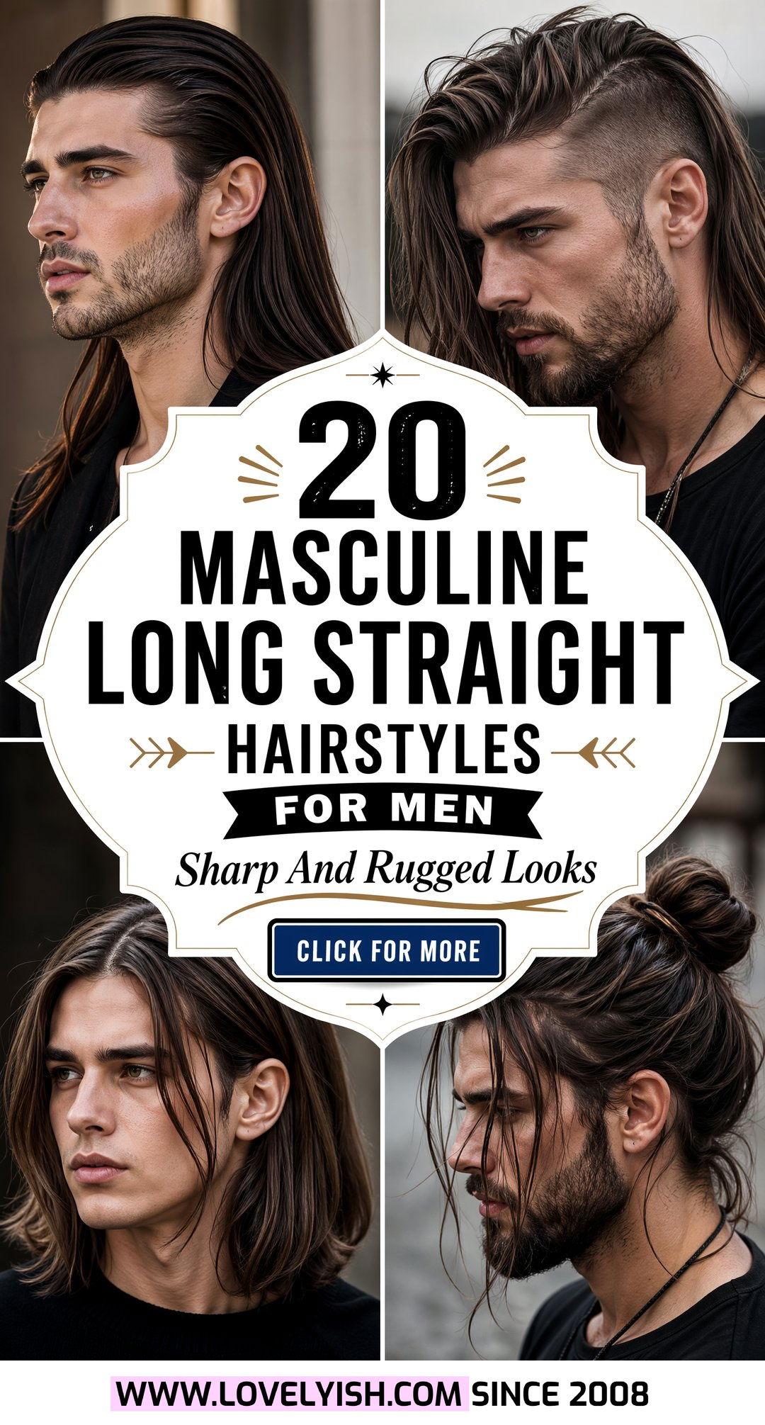 20 Masculine Long Straight Hairstyles For Men To Try Now - 20 Masculine Long Straight Hairstyles For Men To Try Now