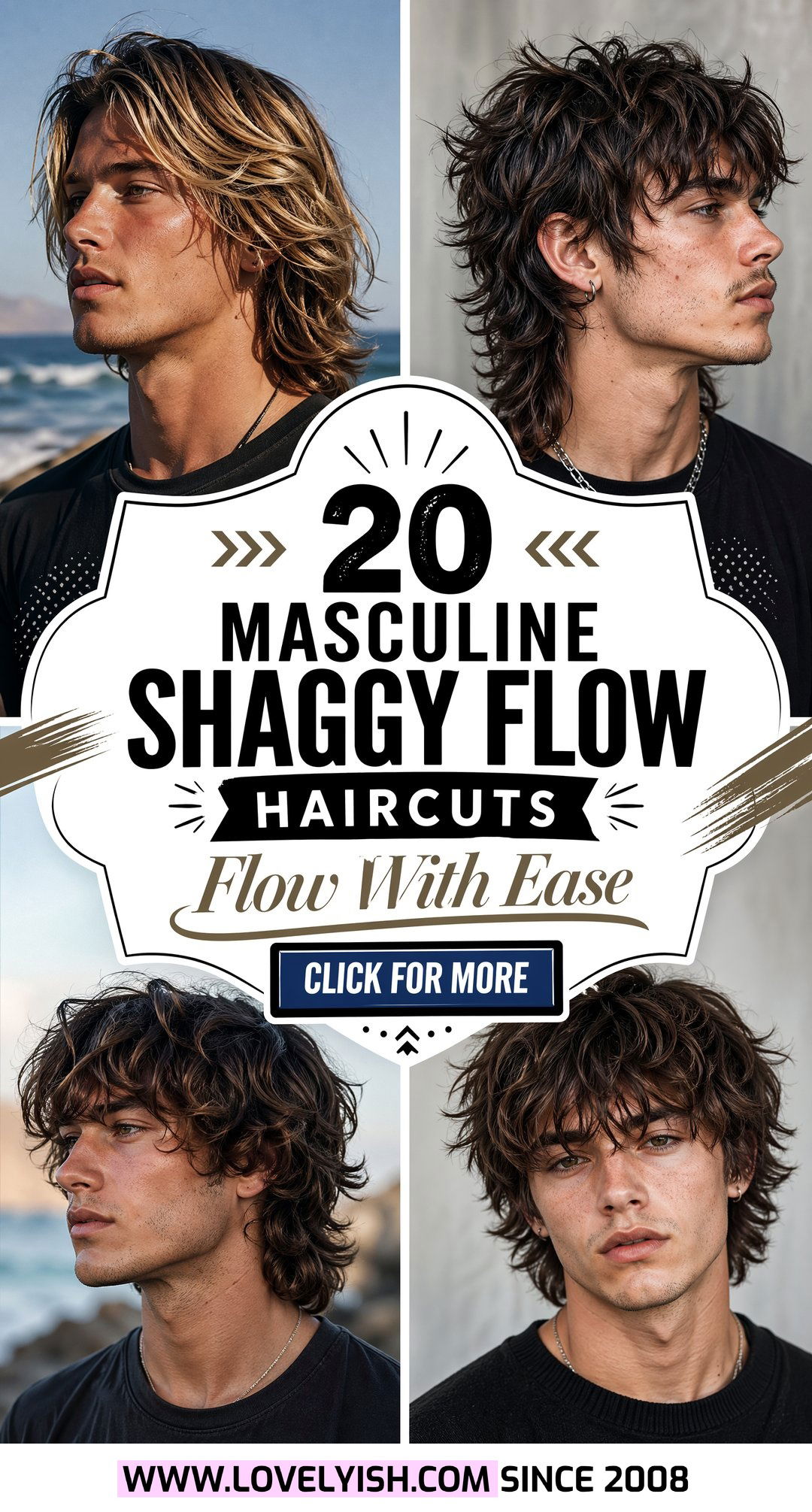 20 Masculine Shaggy Flow Haircut Men Will Love This Year - 20 Masculine Shaggy Flow Haircut Men Will Love This Year