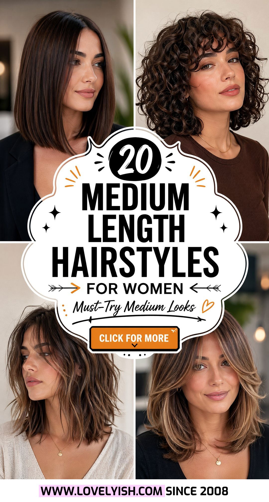20 Medium Length Hairstyles for Women to Try Right Now - 20 Medium Length Hairstyles for Women to Try Right Now