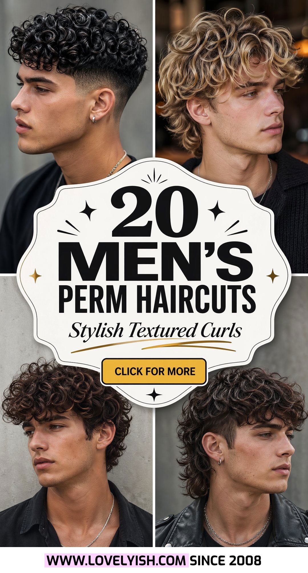 20 Mens Perm Haircuts for a Stylish Textured Look Today - 20 Men’s Perm Haircuts for a Stylish, Textured Look Today