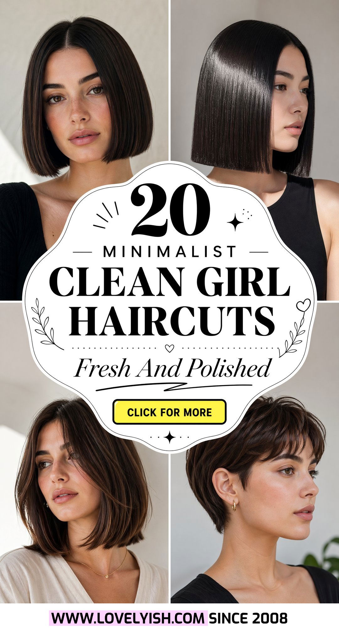 20 Minimalist Clean Girl Haircut Ideas for a Fresh Look - 20 Minimalist Clean Girl Haircut Ideas for a Fresh Look