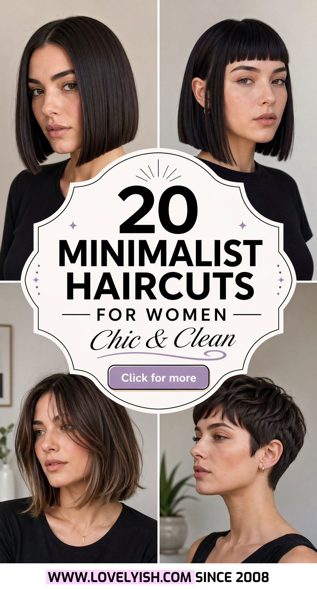 20 Minimalist Haircuts for Women for a Chic Clean Look - 20 Minimalist Haircuts for Women for a Chic, Clean Look