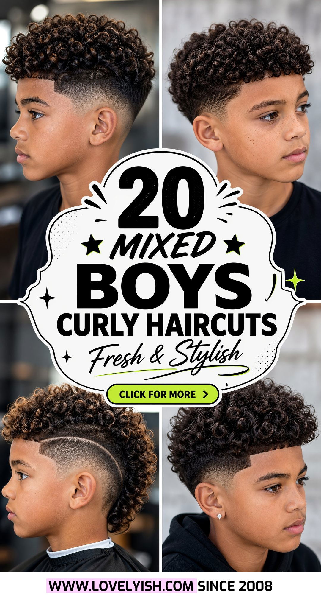 20 Mixed Boys Curly Haircuts for a Stylish Fresh Look - 20 Mixed Boys Curly Haircuts for a Stylish, Fresh Look