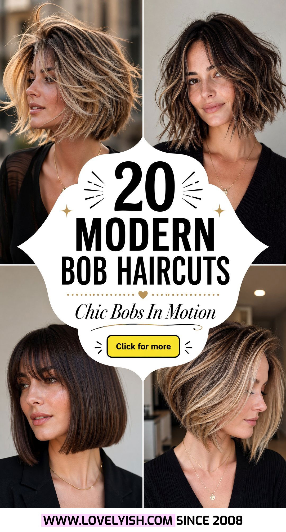20 Modern Bob Haircut Ideas with Movement for a Chic Look - 20 Modern Bob Haircut Ideas with Movement for a Chic Look