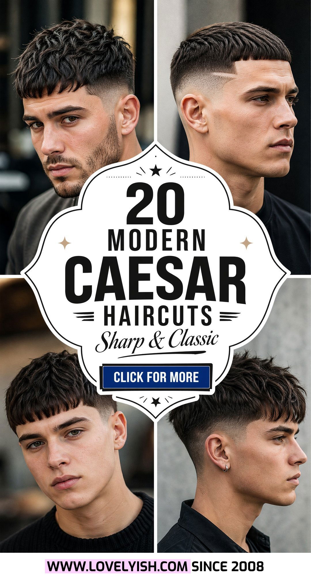 20 Modern Caesar Haircut Ideas for a Classic and Clean Look - 20 Modern Caesar Haircut Ideas for a Classic & Clean Look