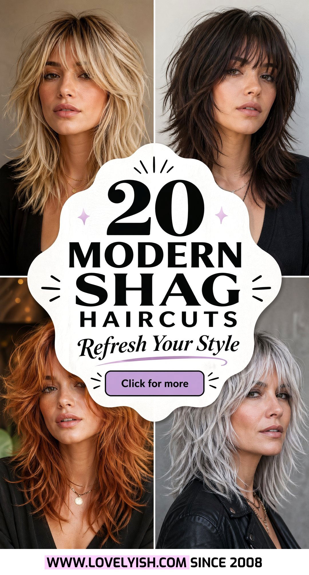 20 Modern Shag Haircuts for Mature Women to Refresh Your Look - 20 Modern Shag Haircuts for Mature Women to Refresh Your Look