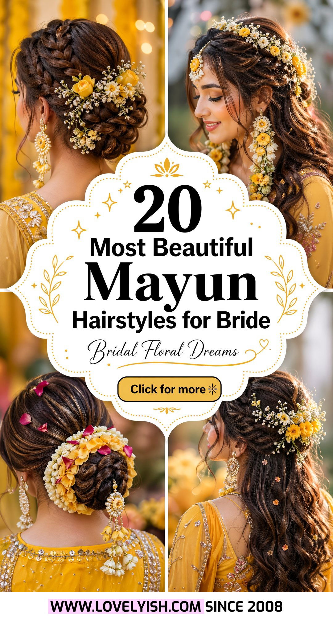20 Most Beautiful Mayun Hairstyles for Bride on Her Big Day - 20 Most Beautiful Mayun Hairstyles for Bride on Her Big Day