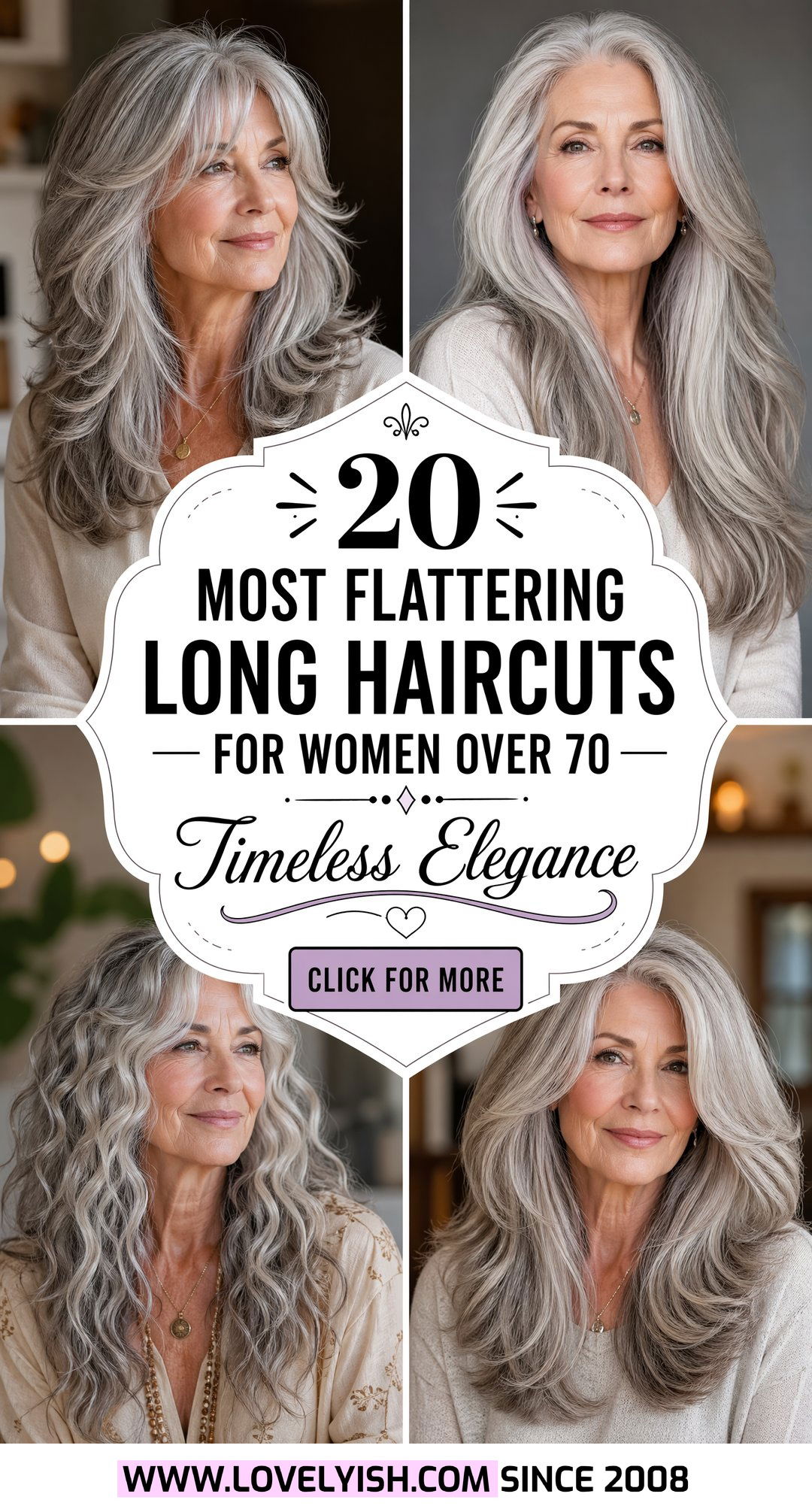 20 Most Flattering Long Haircut for Women Over 70 Ideas - 20 Most Flattering Long Haircut for Women Over 70 Ideas