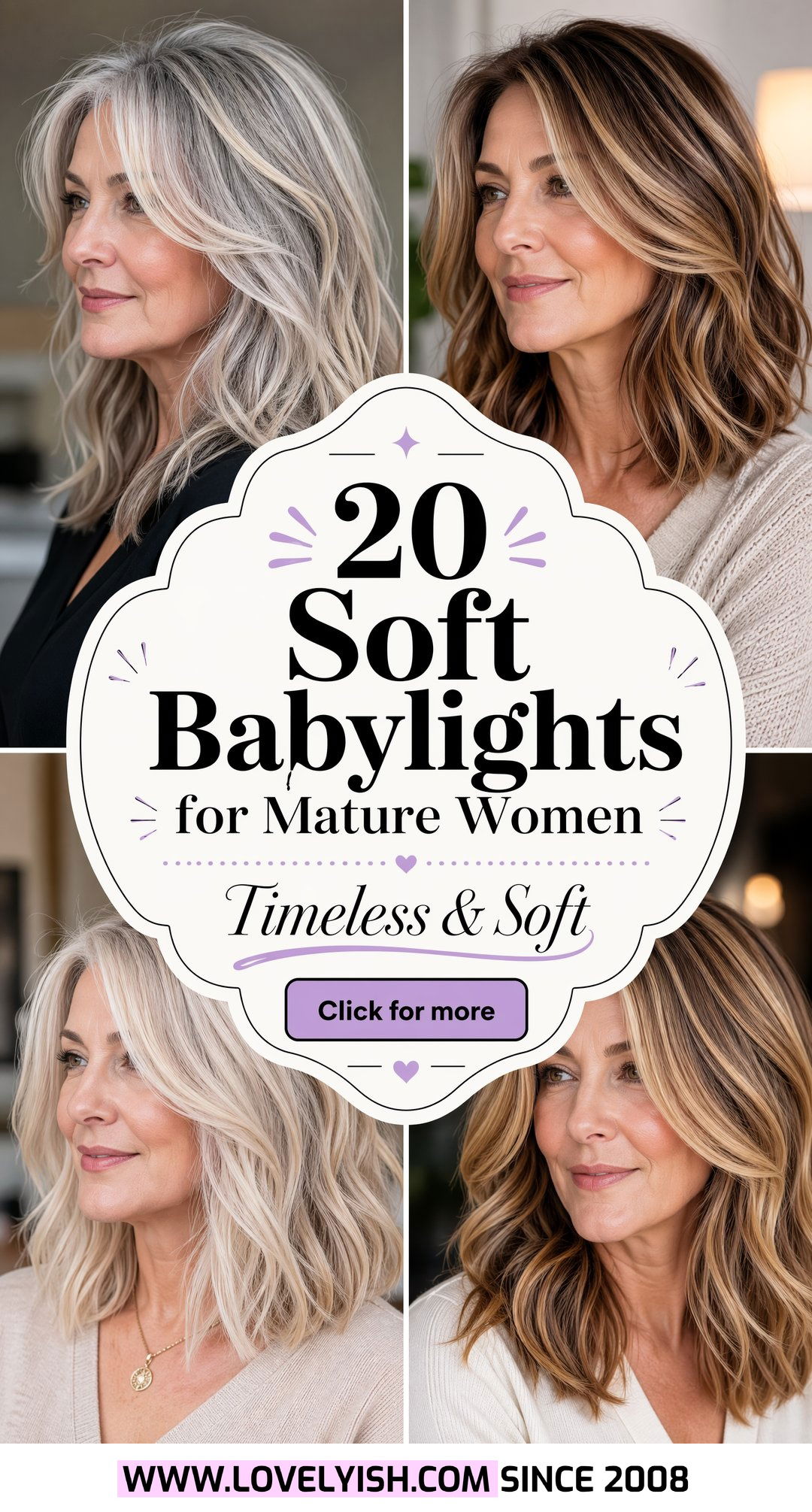 20 Most Flattering Soft Babylights for Mature Women to Try - 20 Most Flattering Soft Babylights for Mature Women to Try