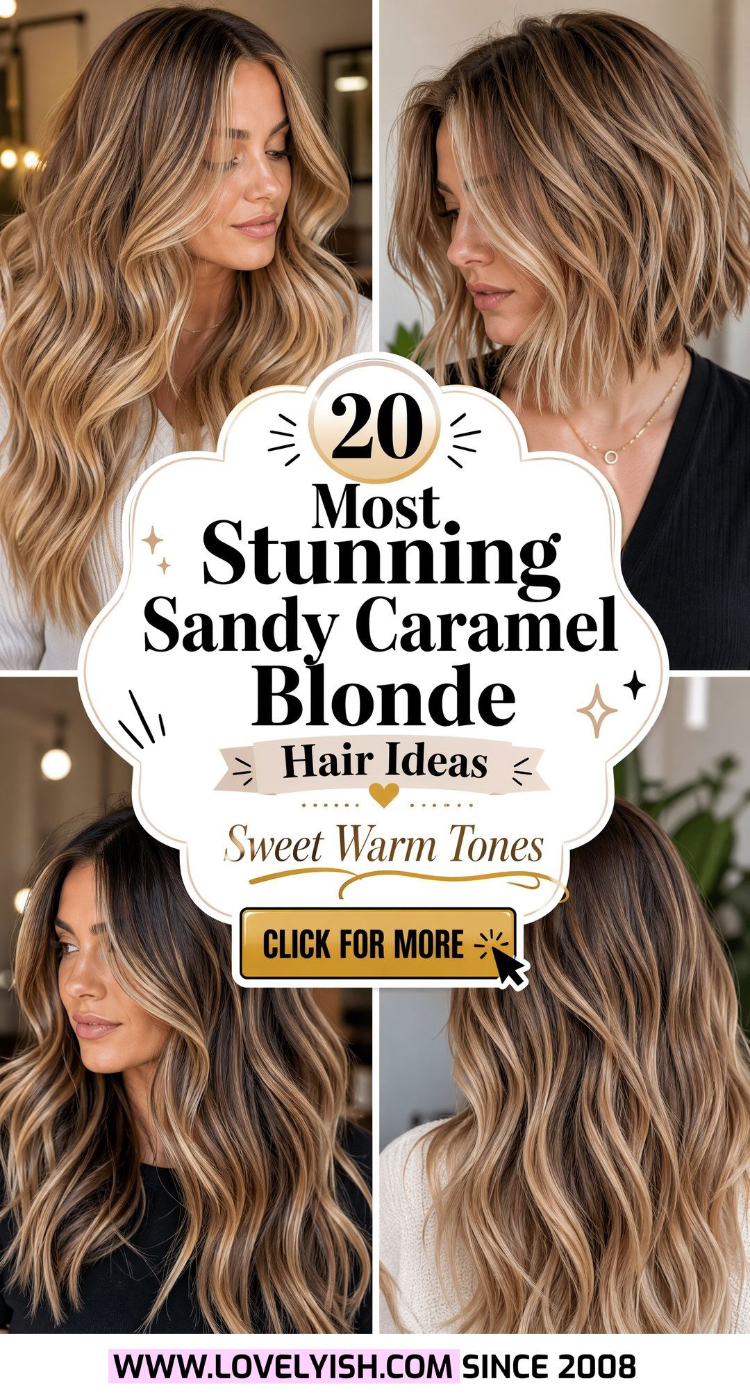 20 Most Stunning Sandy Caramel Blonde Hair Ideas to Try Now - 20 Most Stunning Sandy Caramel Blonde Hair Ideas to Try Now
