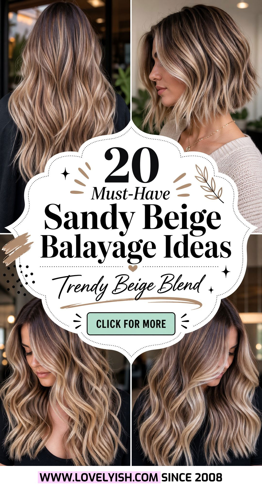 20 Must-Have Sandy Beige Balayage Ideas for This Season - 20 Must-Have Sandy Beige Balayage Ideas for This Season