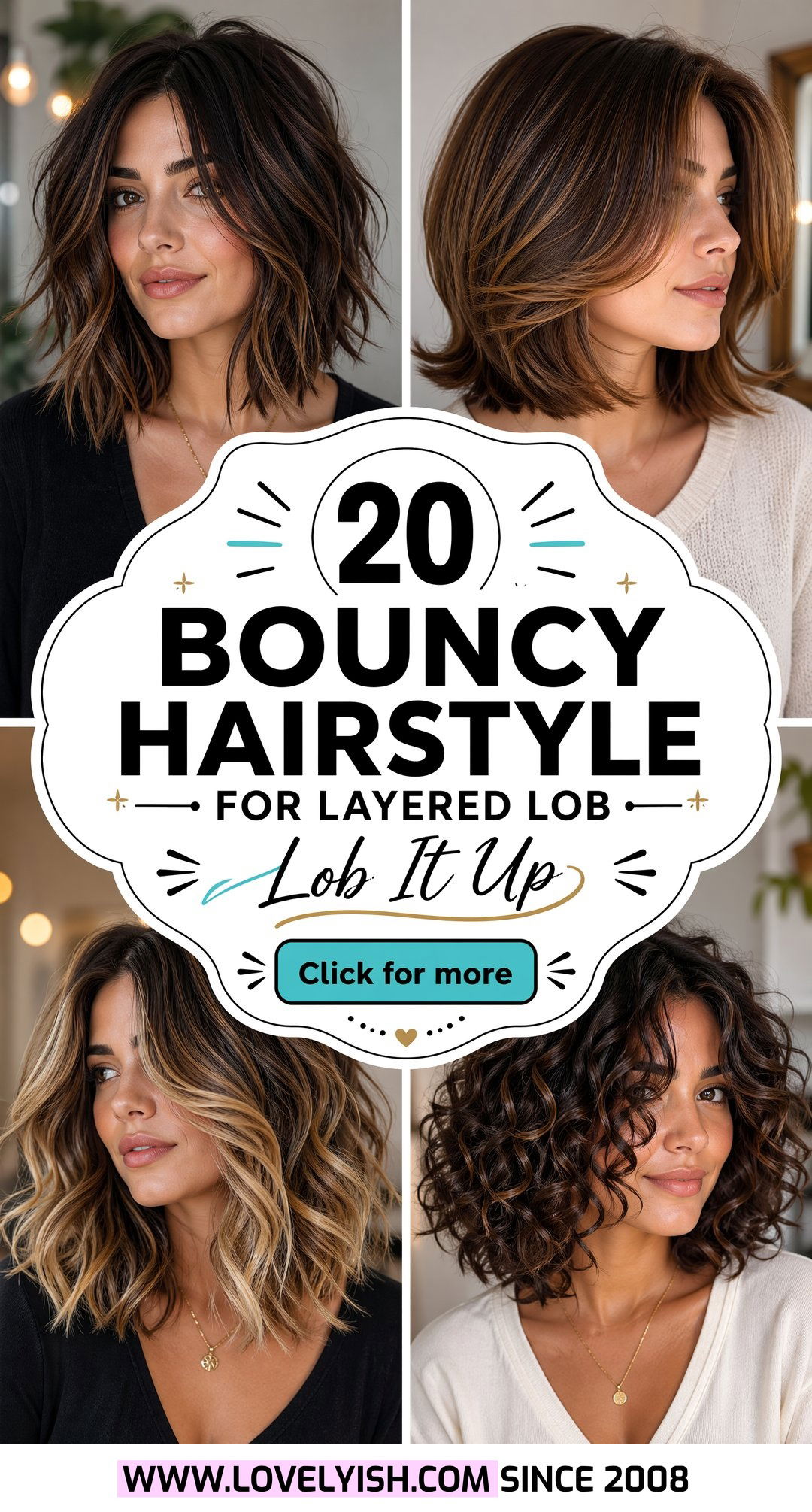 20 Must-Try Bouncy Hairstyle for Layered Lob Looks Today - 20 Must-Try Bouncy Hairstyle for Layered Lob Looks Today
