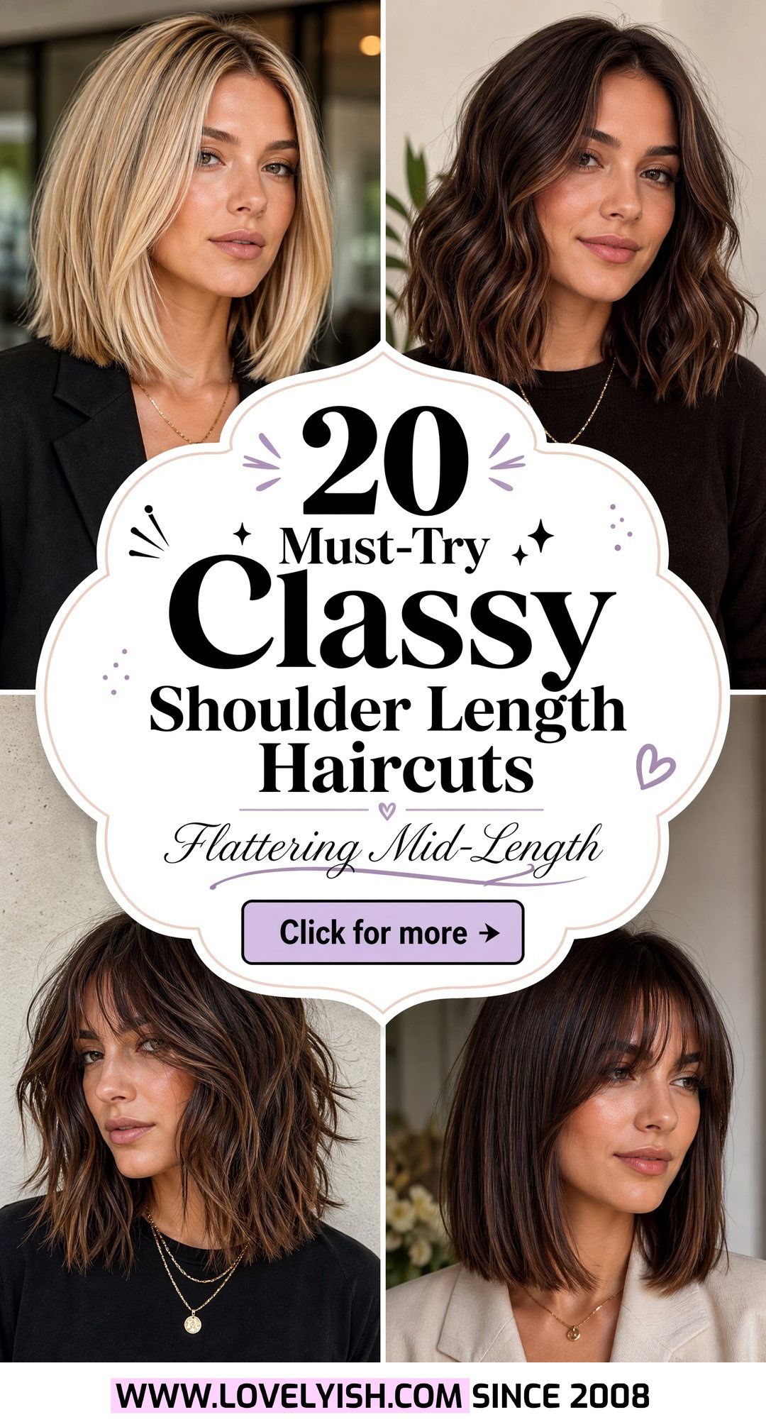 20 Must-Try Classy Shoulder Length Haircut Ideas for Women - 20 Must-Try Classy Shoulder Length Haircut Ideas for Women