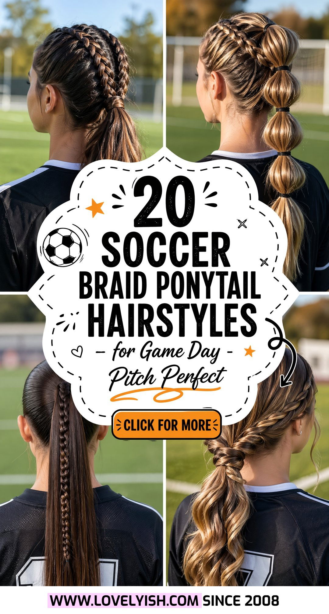 20 Must-Try Soccer Braid Ponytail Hairstyles for Game Day - 20 Must-Try Soccer Braid Ponytail Hairstyles for Game Day