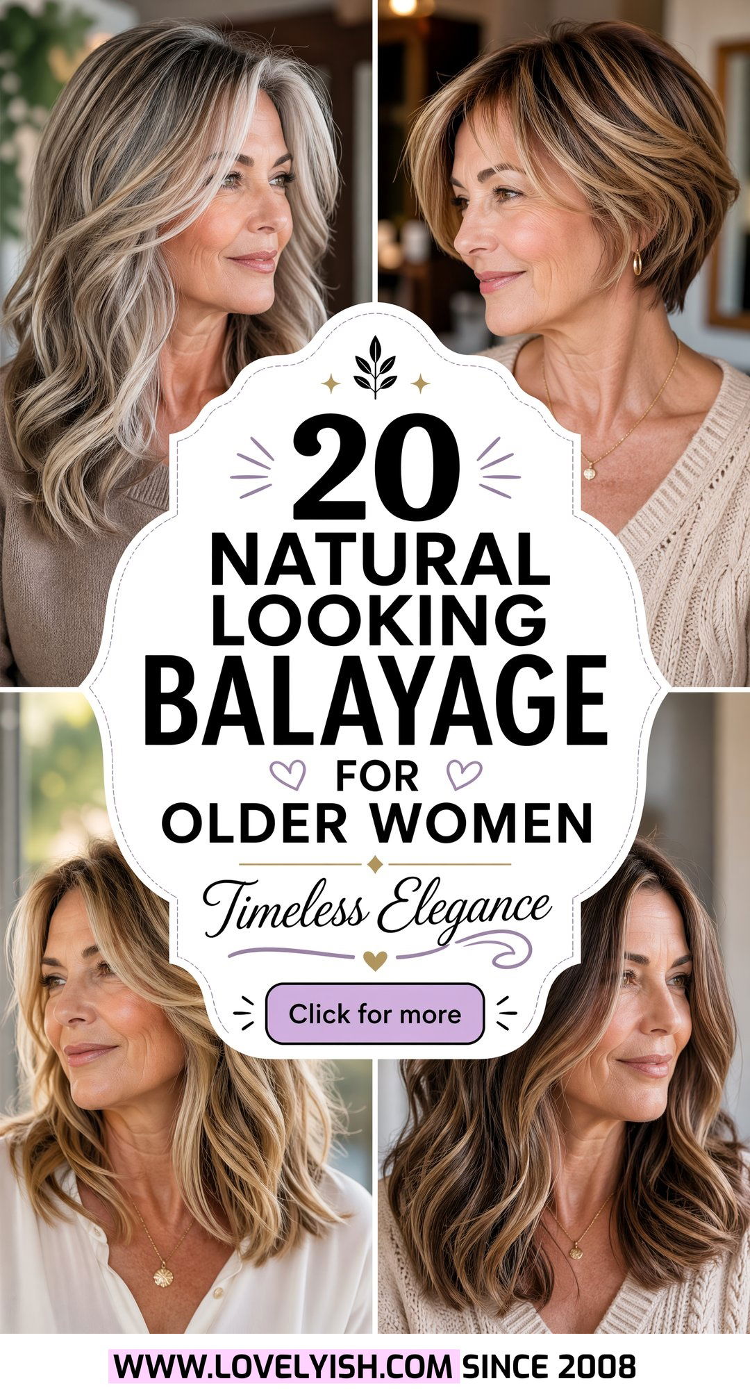 20 Natural Looking Balayage for Older Women to Try Now - 20 Natural Looking Balayage for Older Women to Try Now