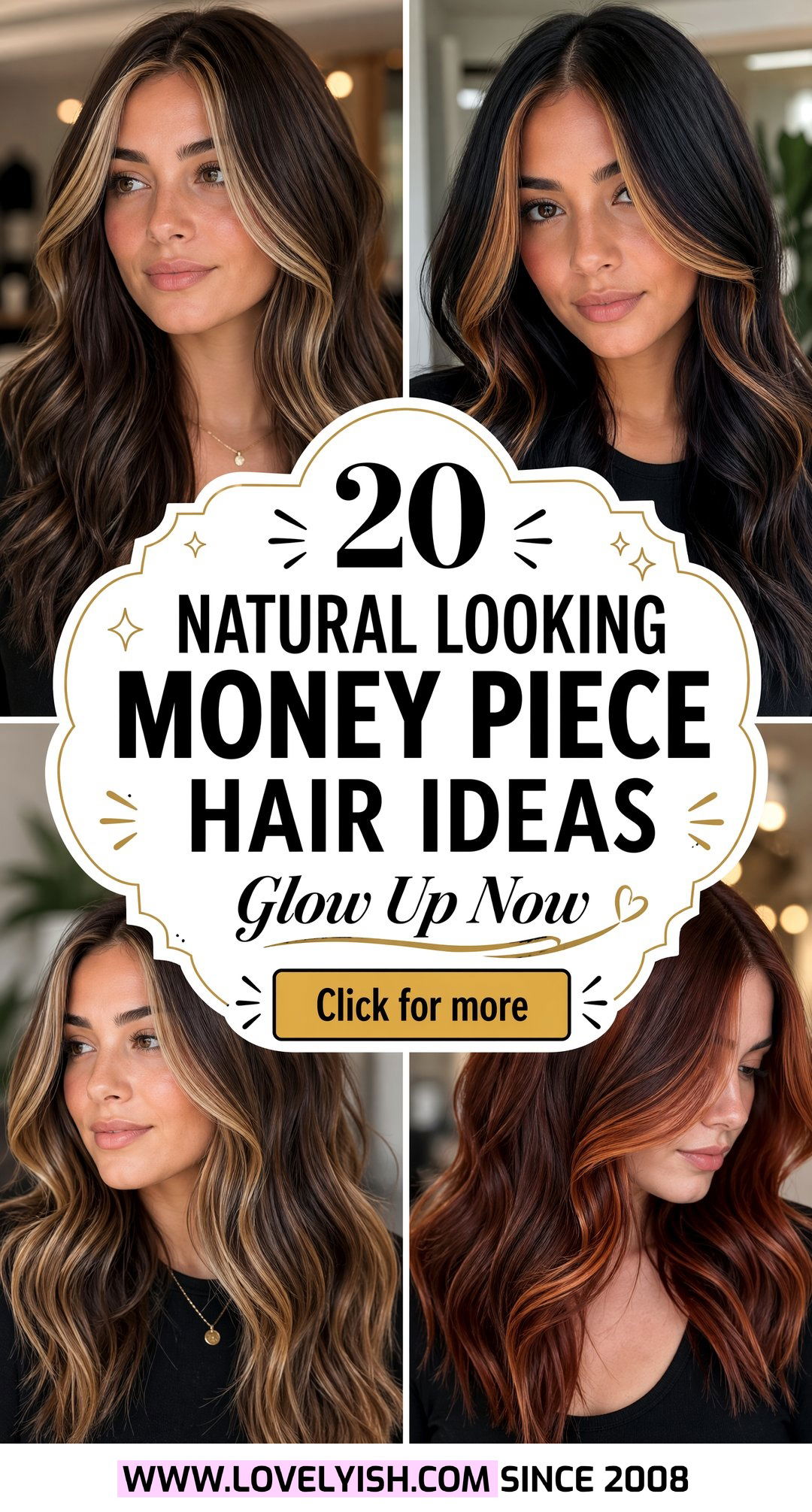 20 Natural Looking Money Piece Hair Ideas for a Glow Up - 20 Natural Looking Money Piece Hair Ideas for a Glow Up